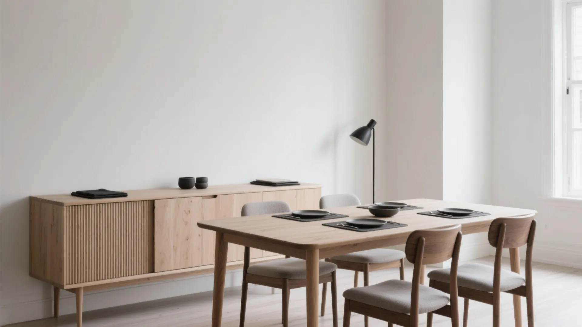 Minimal palette with concealed storage