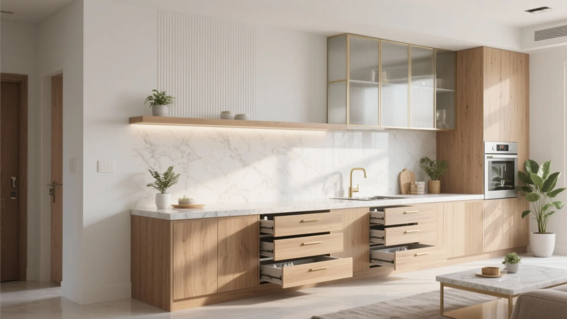 Minimalist storage strategy (kitchen and beyond)