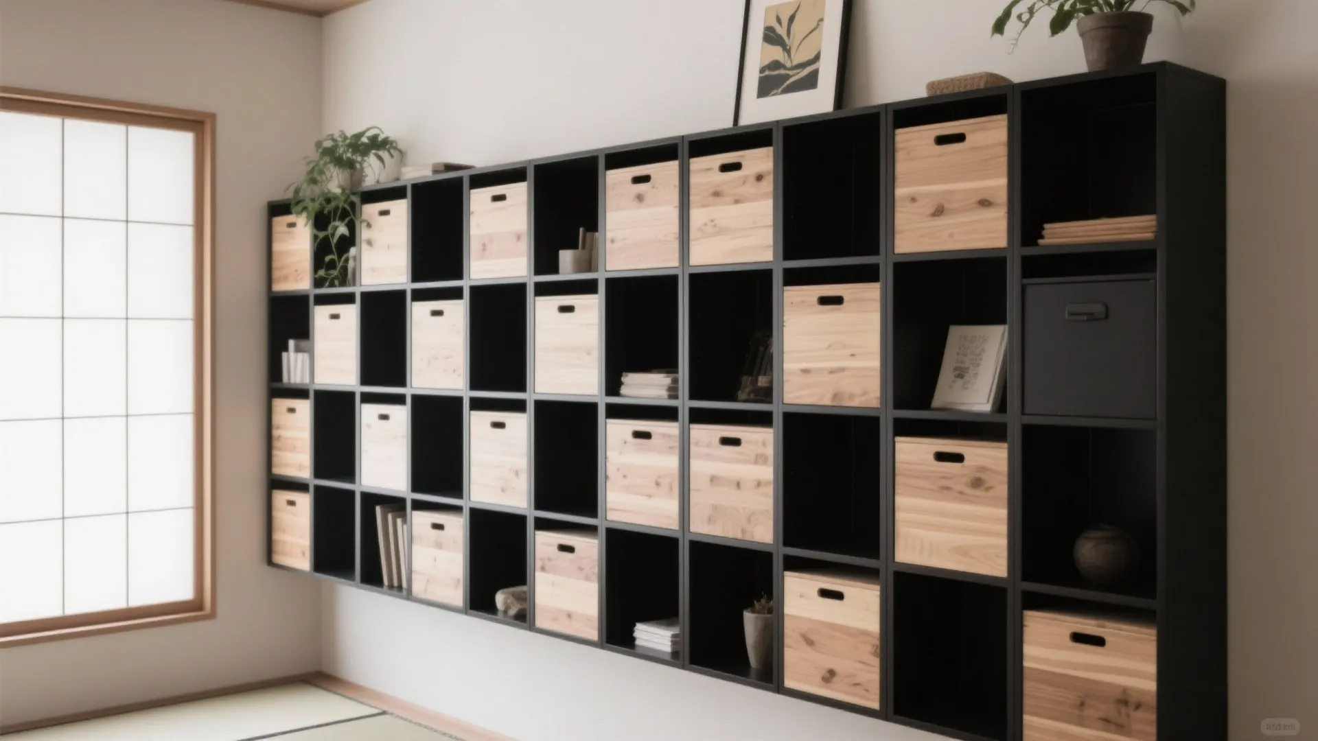 Tips 2: 男前ミニマルは“幅と高さ”を揃える（收纳技巧・日式风格）