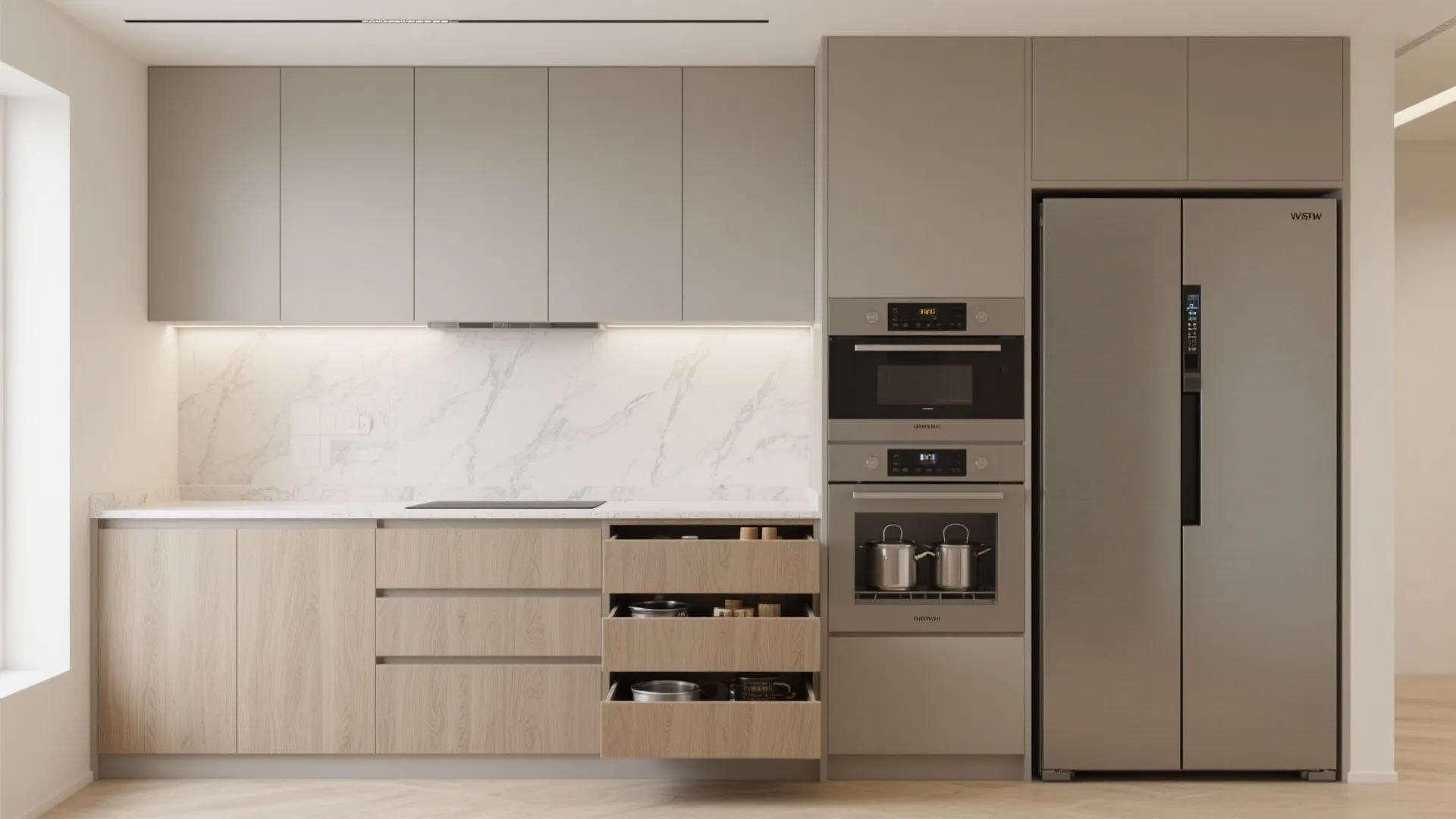 Minimalist storage that works hard