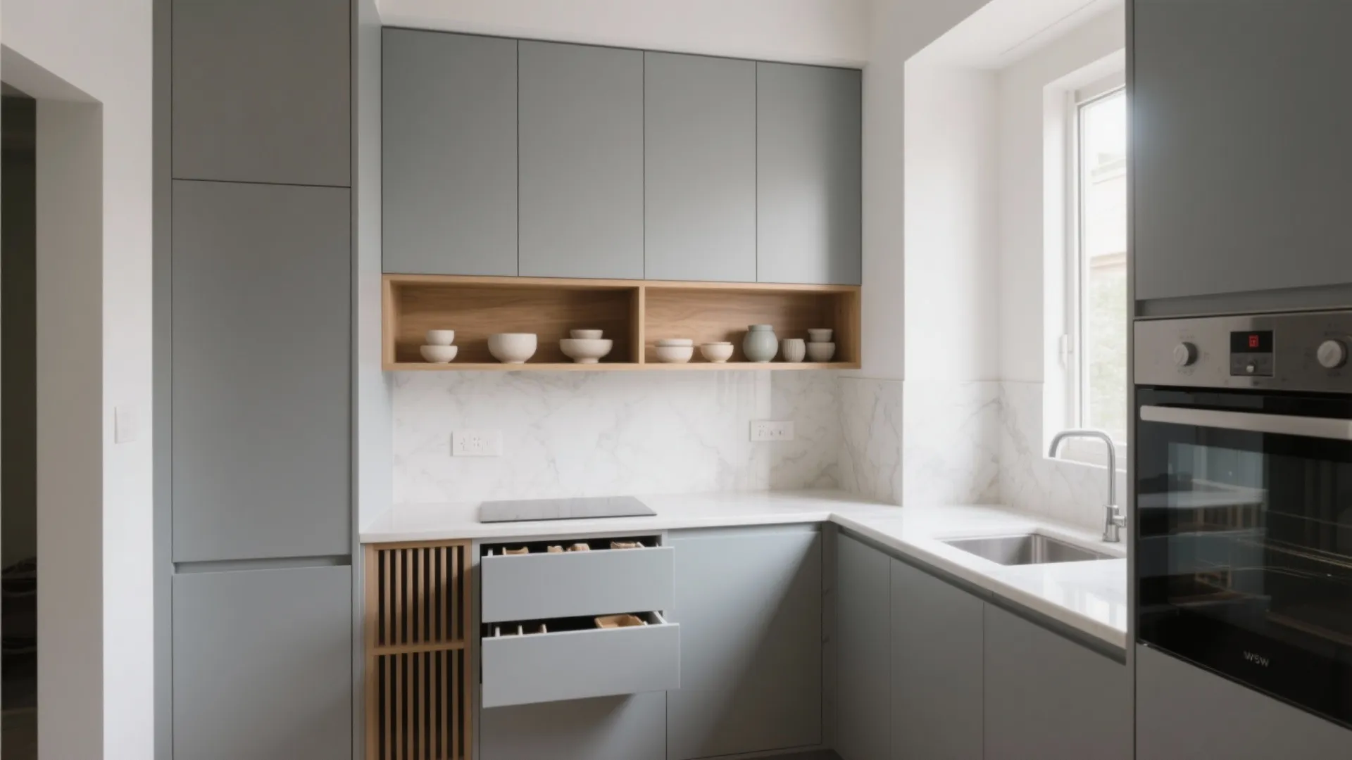 Minimalist Kitchen Storage for Small Spaces