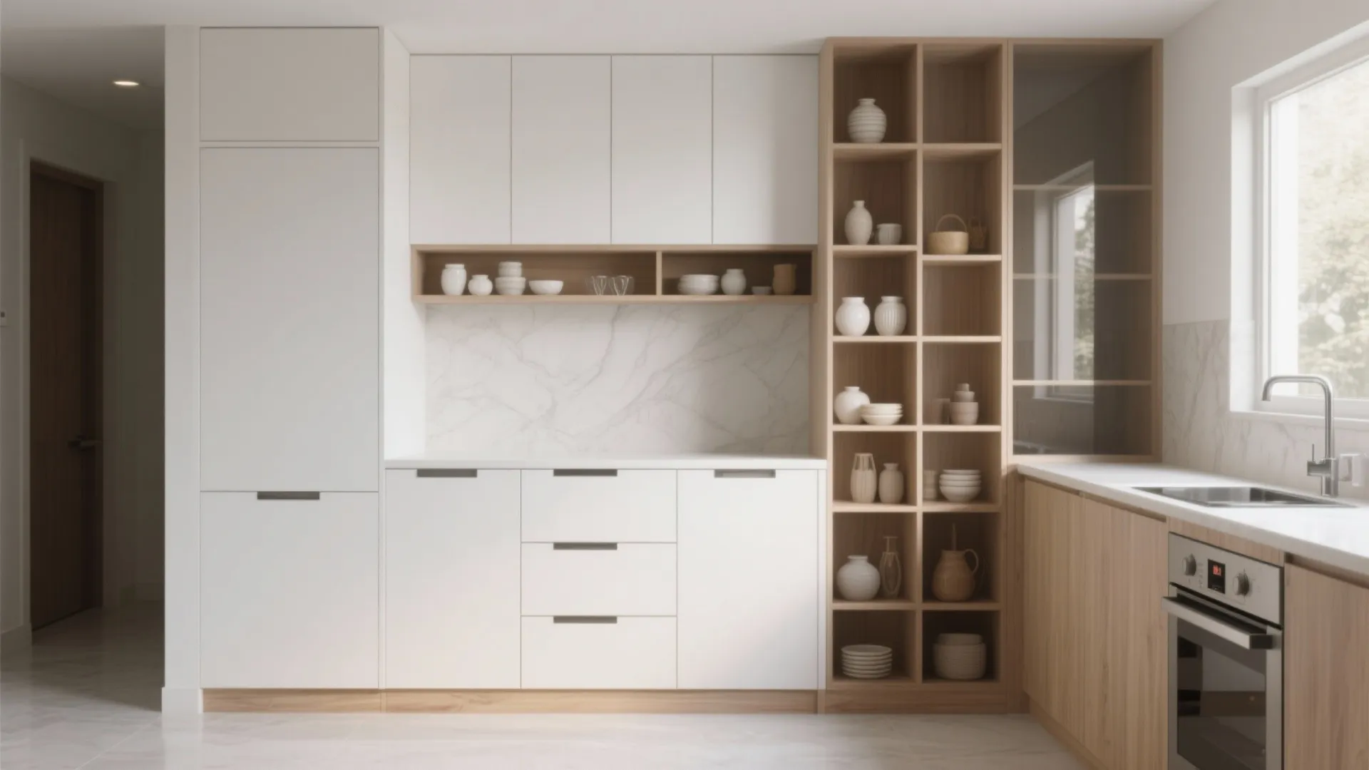 Minimalist Kitchen Storage