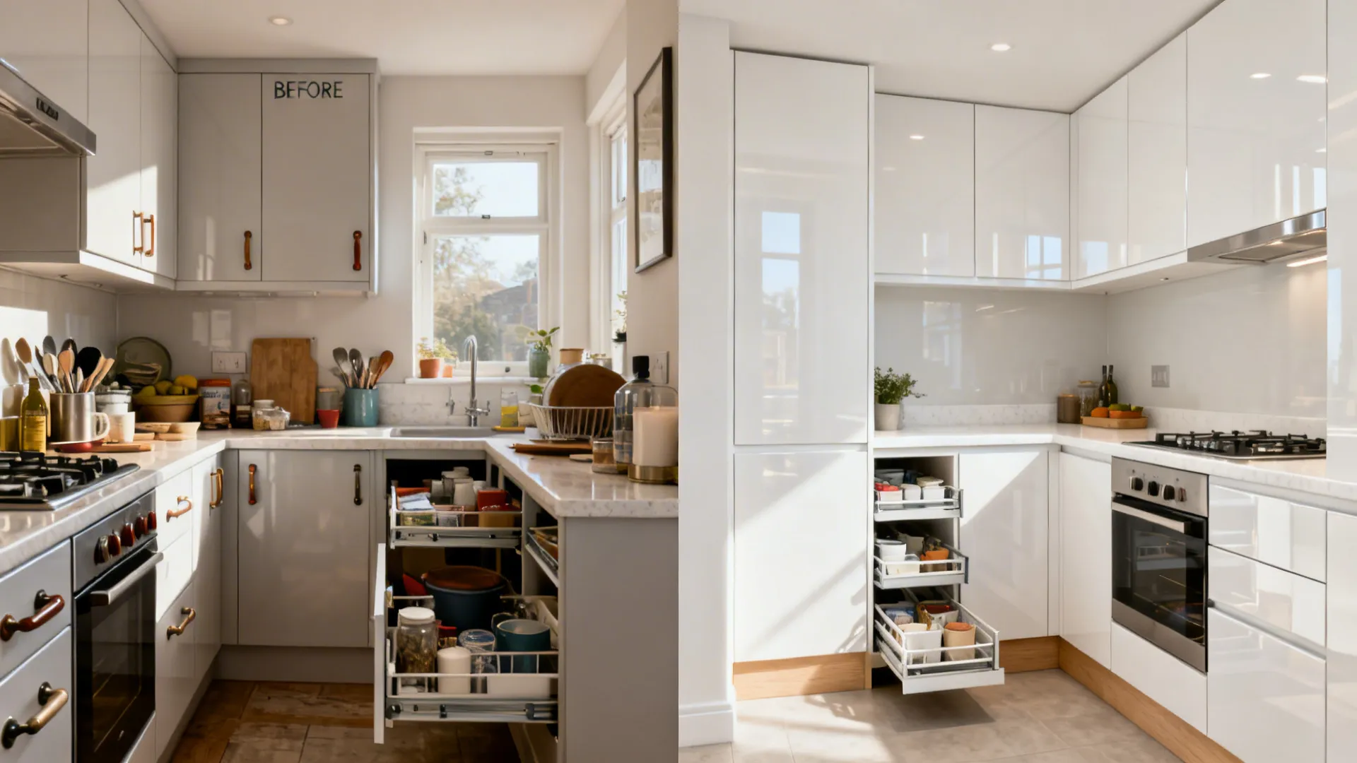 Minimalist Storage for a Clutter-Free Tiny Kitchen