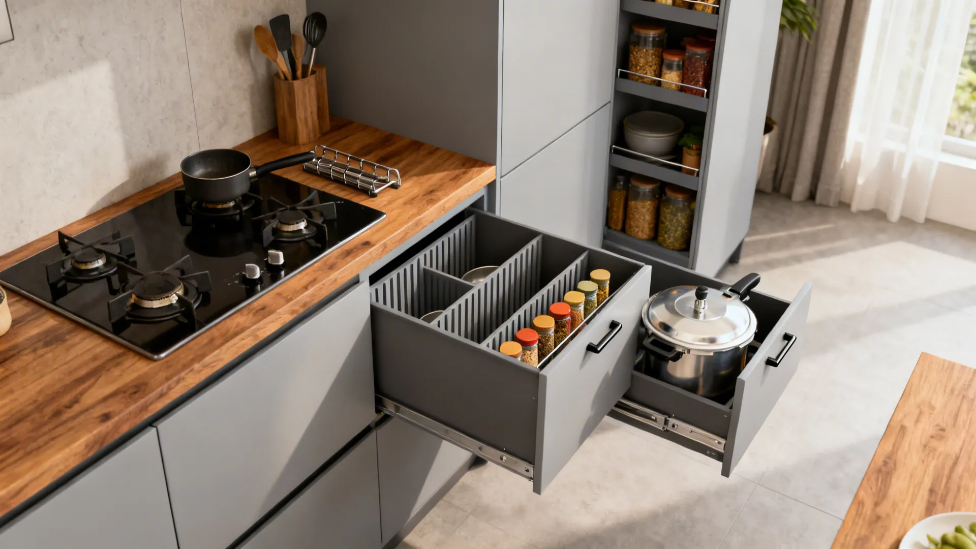 1) Minimalist Storage That Works for Bangalore Cooking