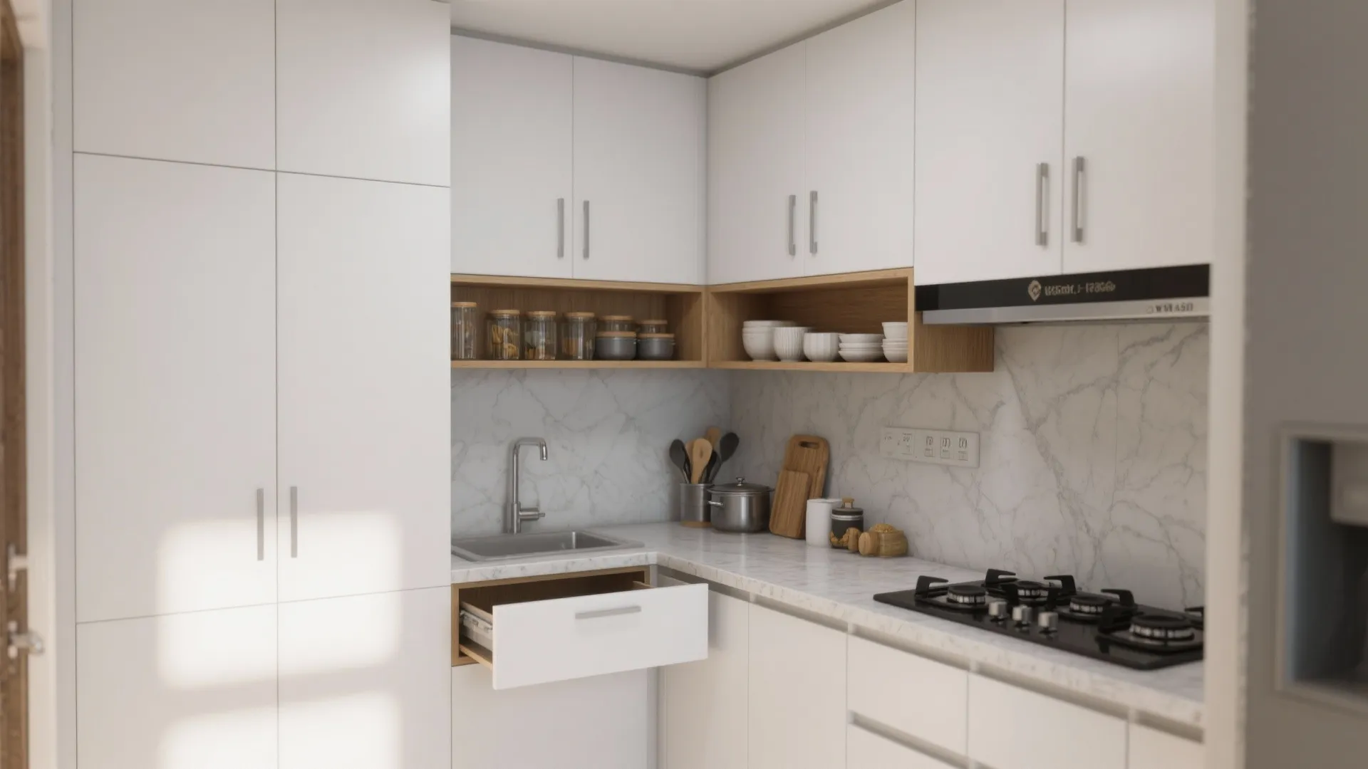 Minimalist Kitchen Storage for Tight Footprints