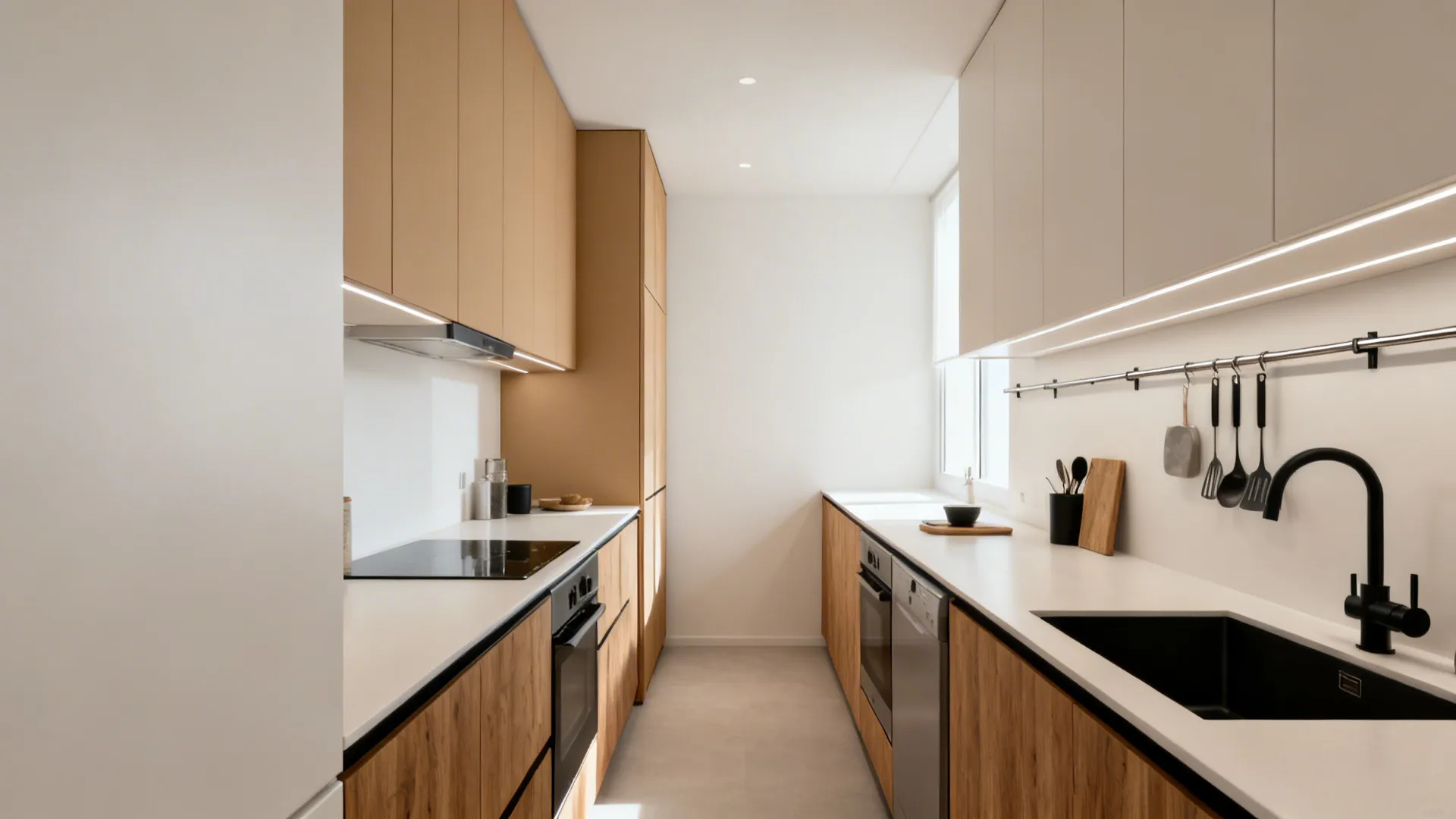 Minimalist storage, maximum calm