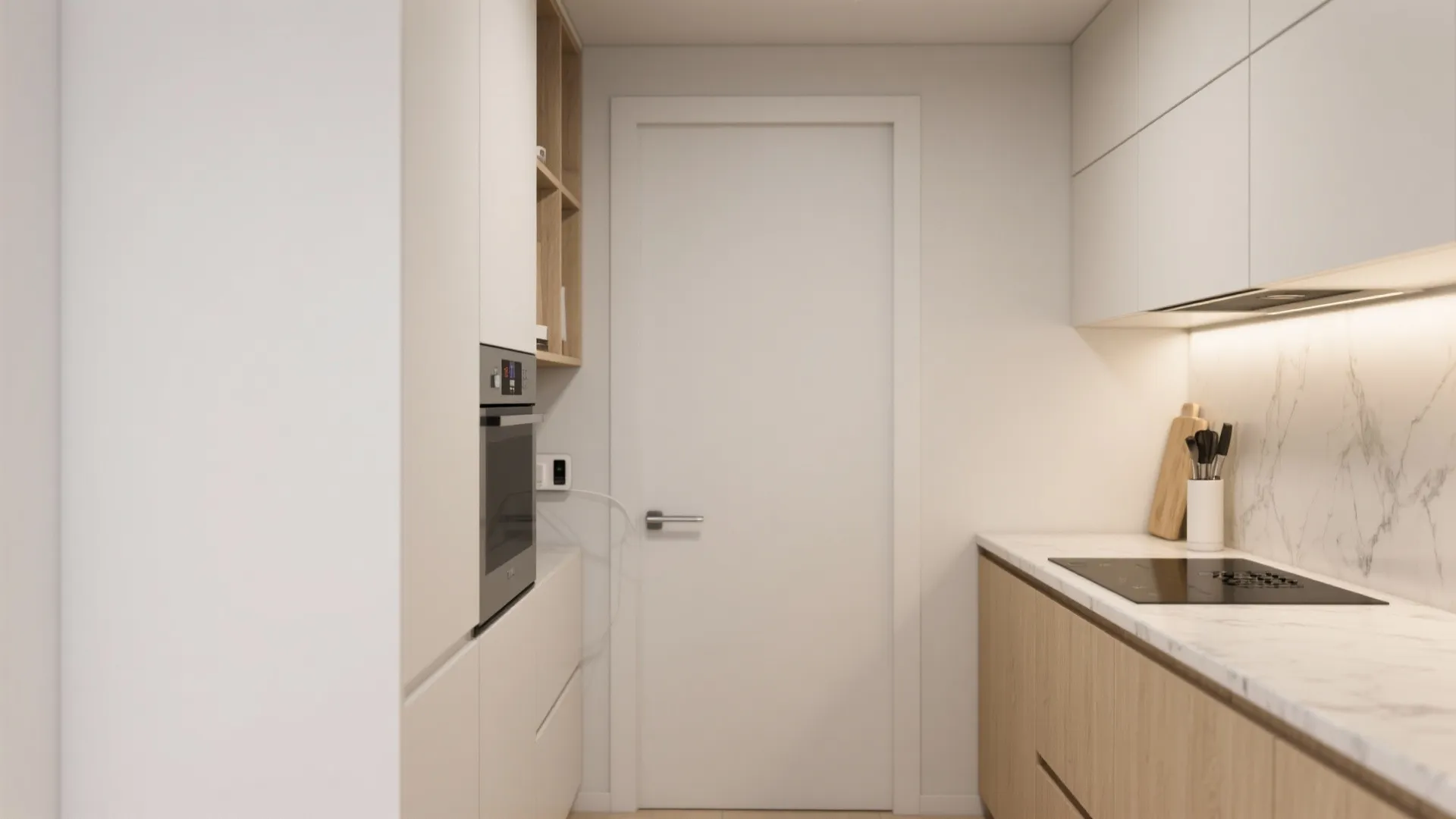 Minimalist Kitchen Storage