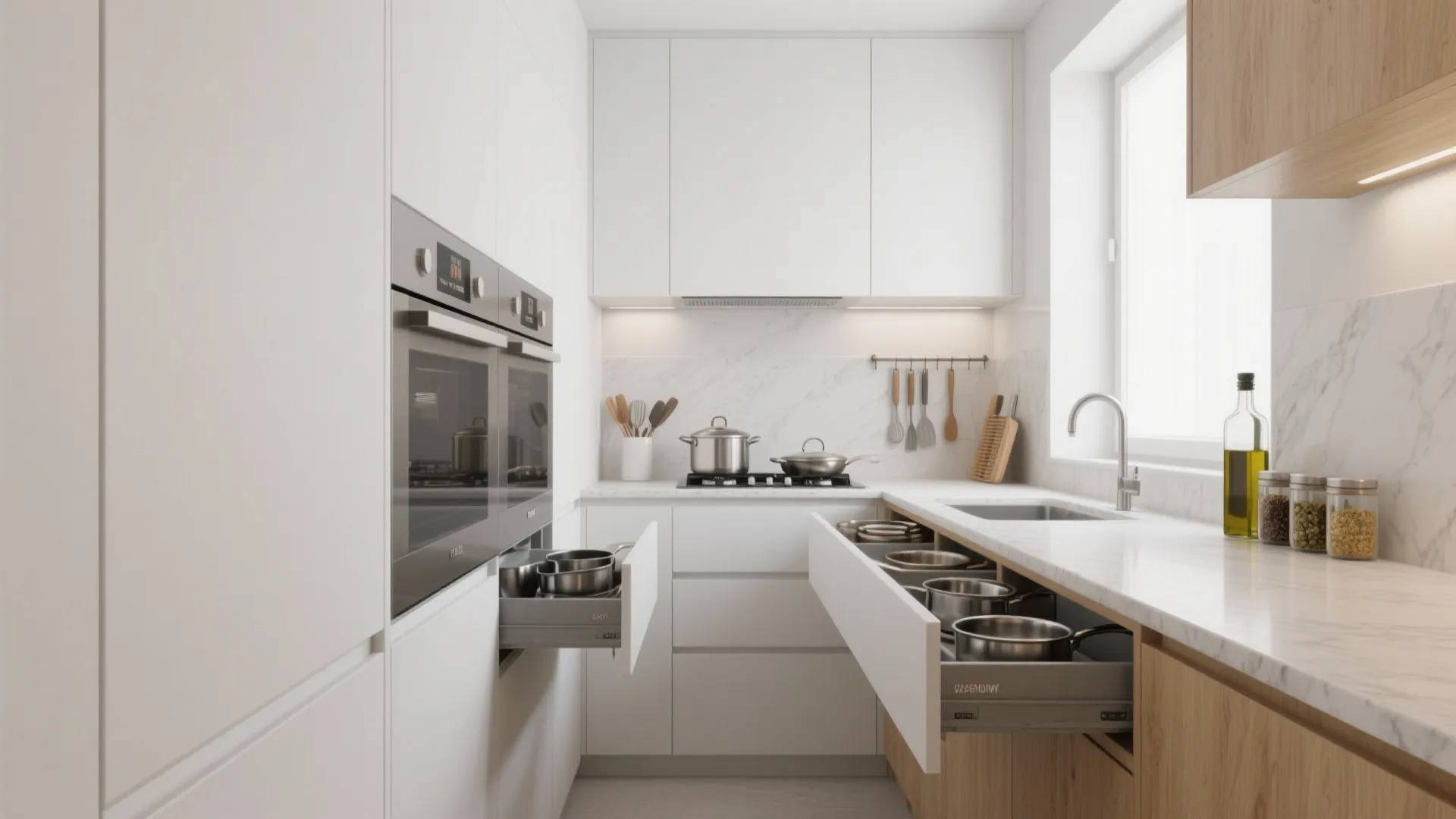 Minimalist Kitchen Storage That Actually Works