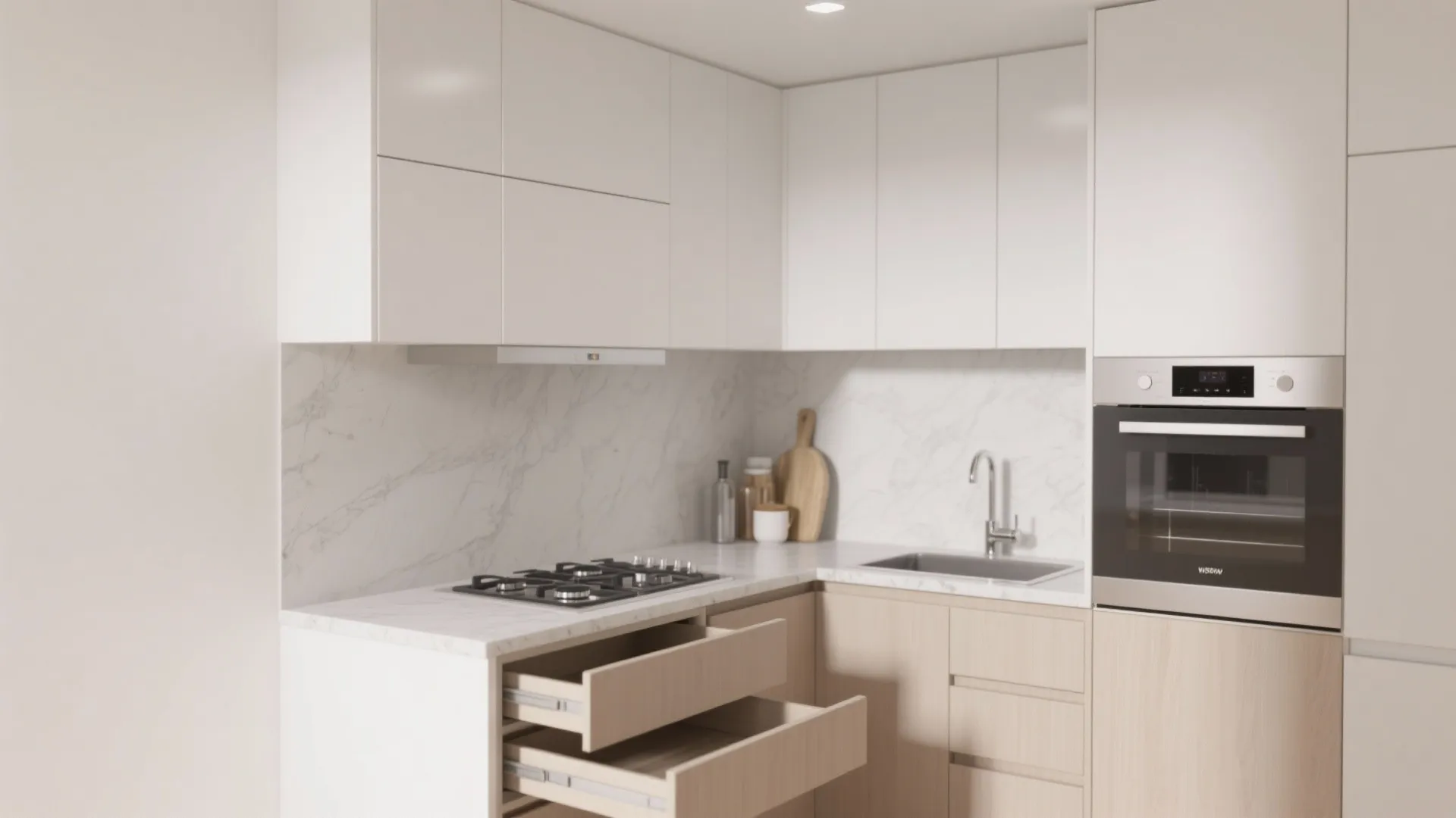 Minimalist Kitchen Storage That Works