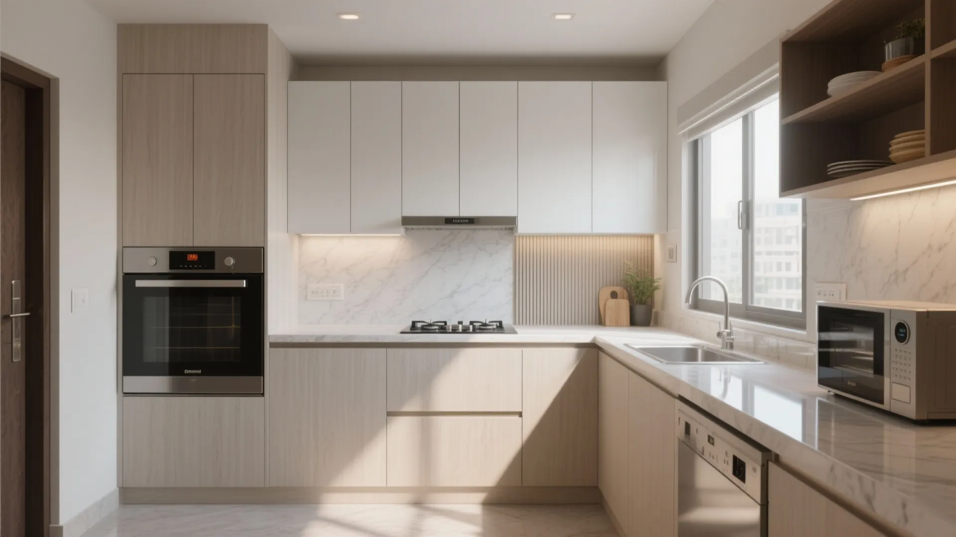 Minimalist Kitchen Storage for Clarity