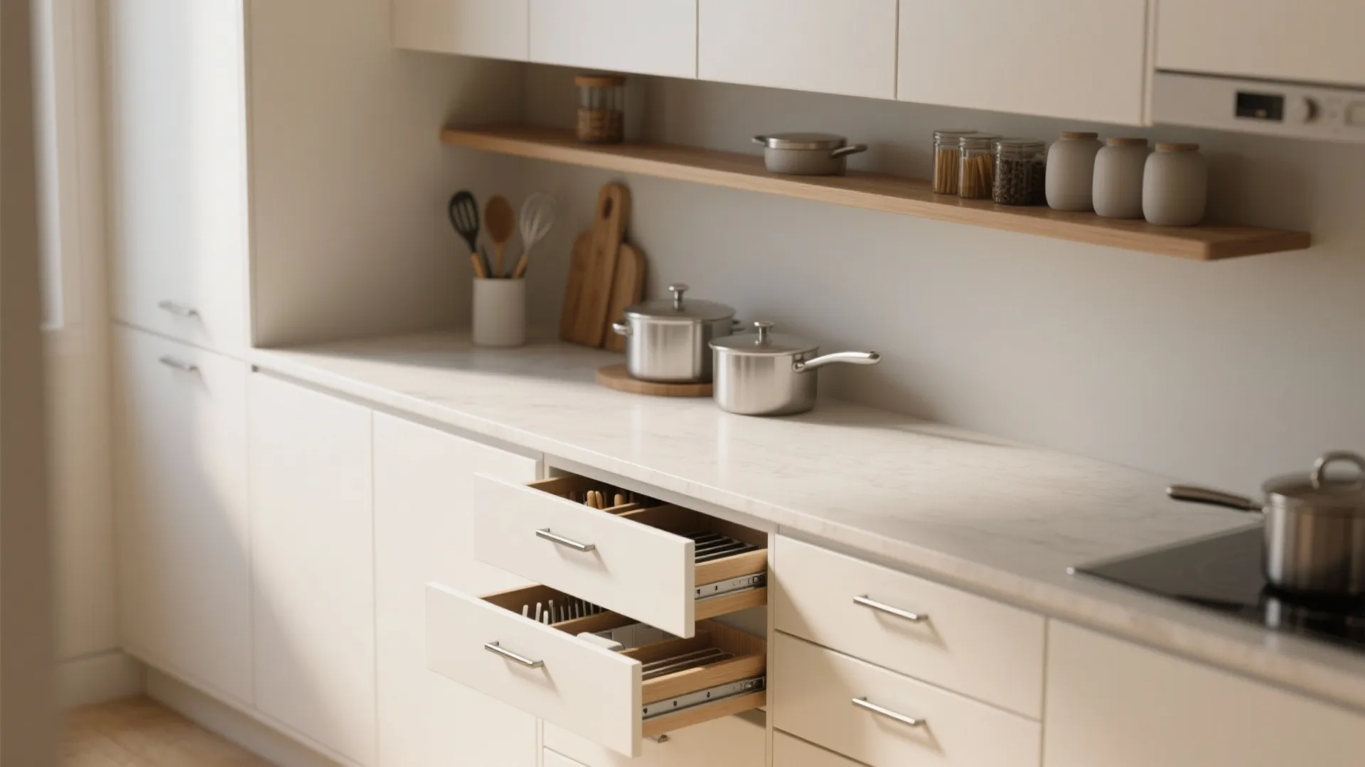 Minimalist Kitchen Storage That Actually Fits Life