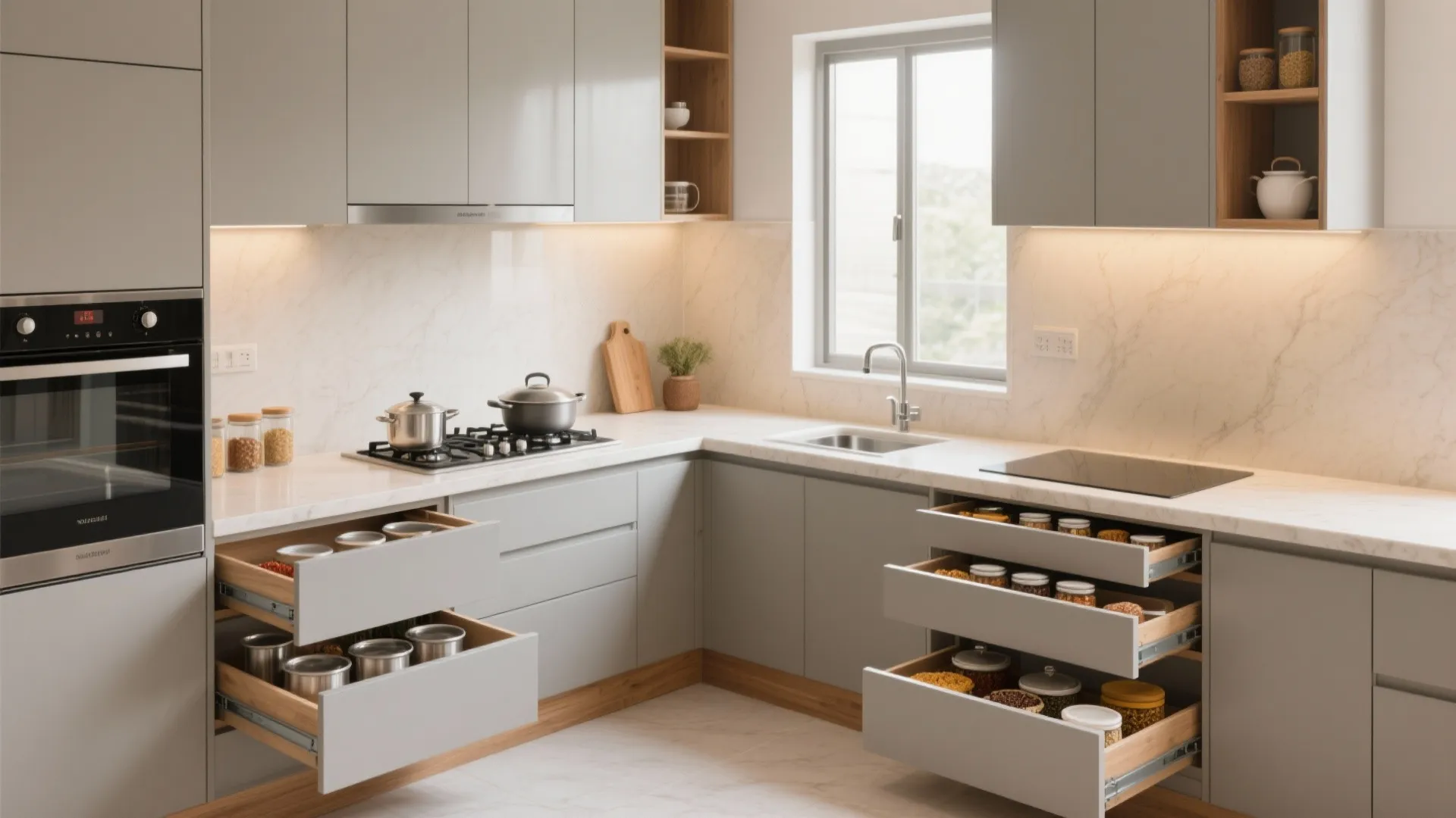 Minimalist Kitchen Storage that Actually Works