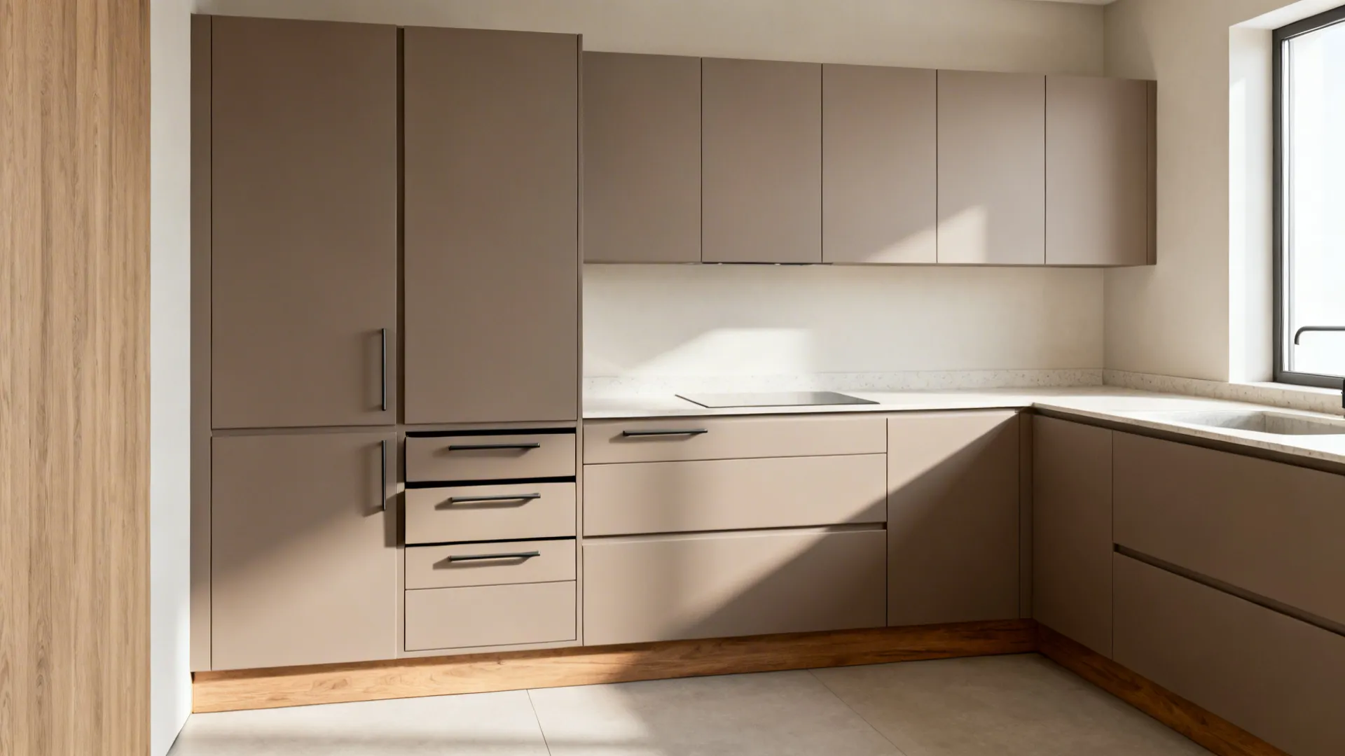 Minimalist Storage That Flows with the Platform