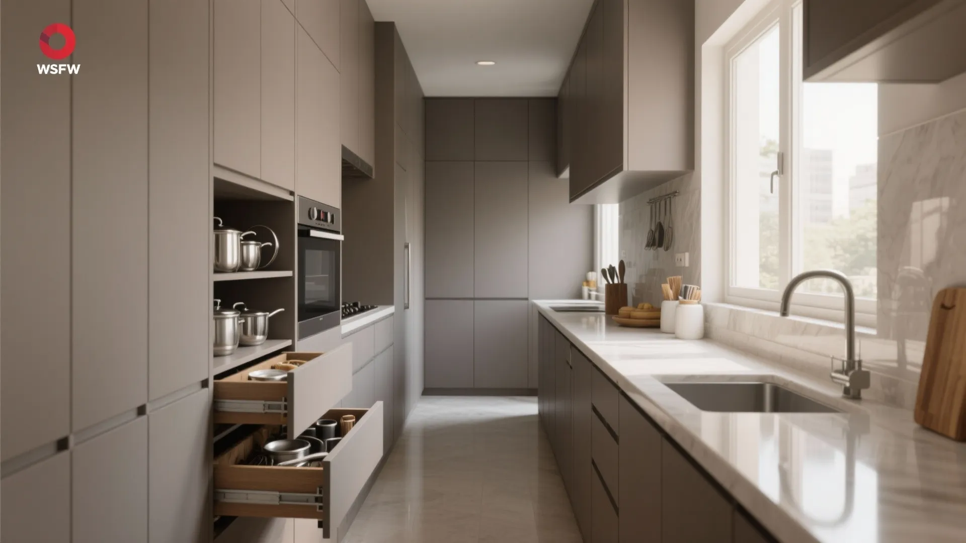 Minimalist Kitchen Storage