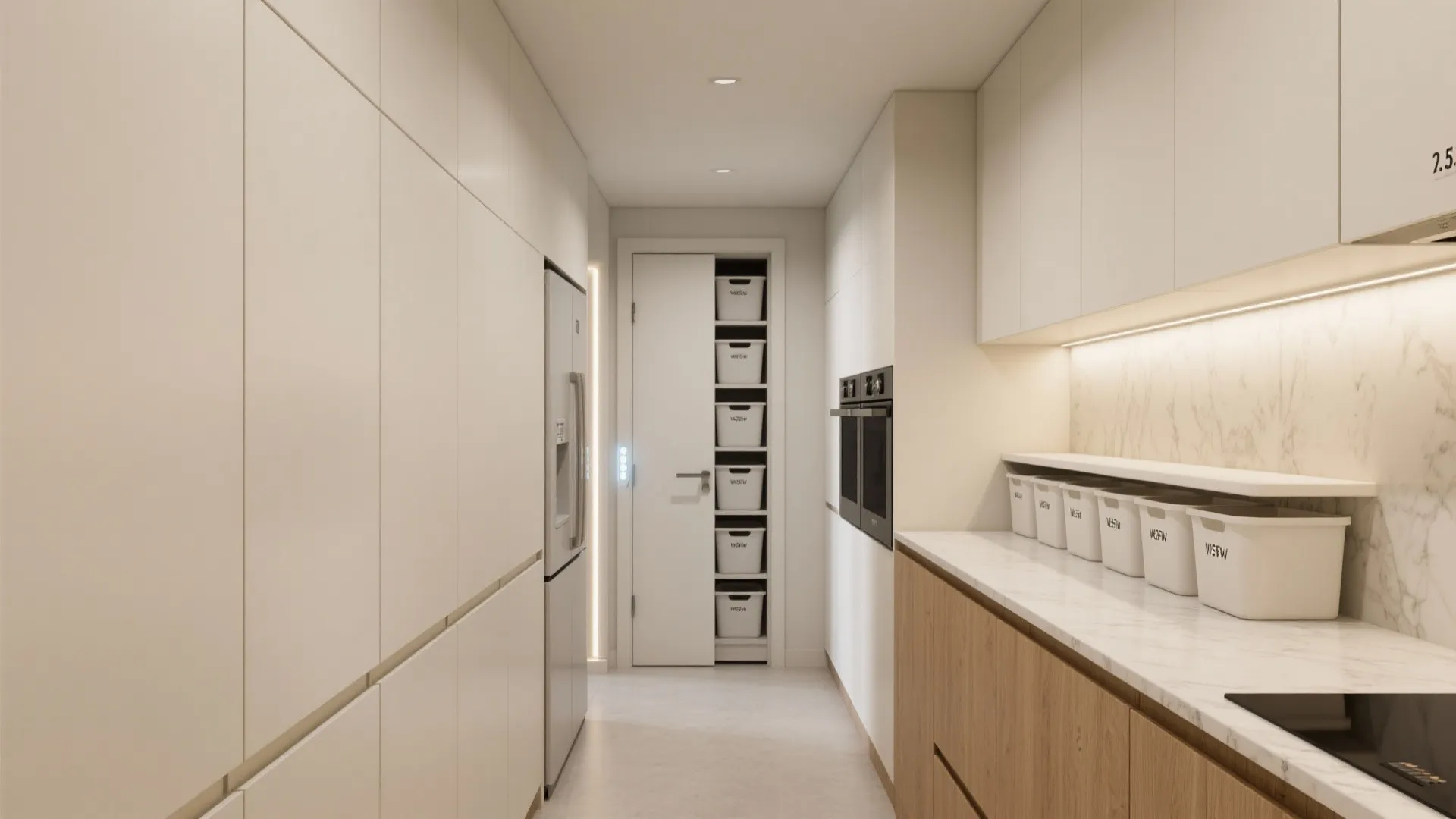 Minimalist Kitchen Storage That Stays Invisible