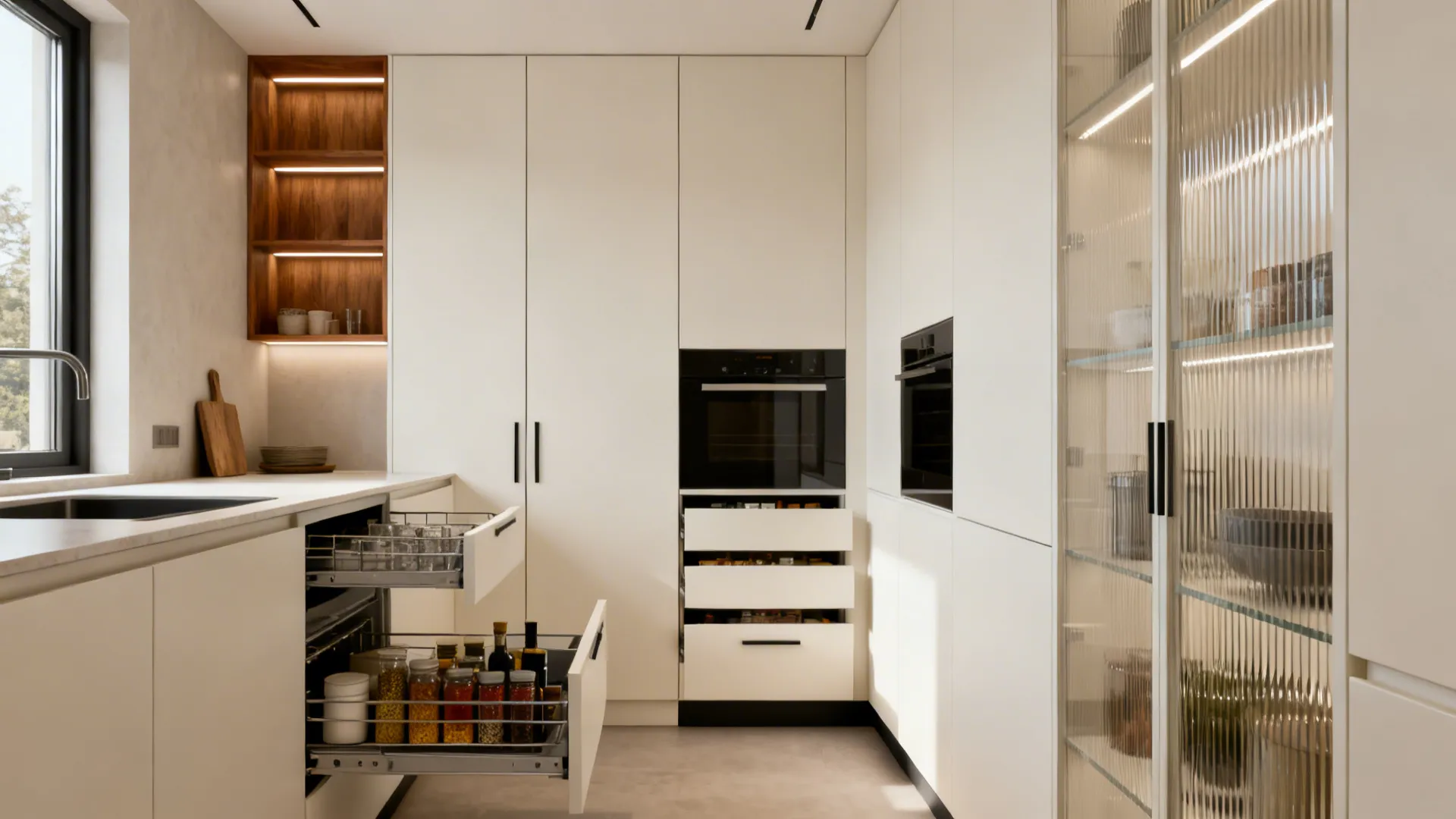 Minimalist storage that hides the mess