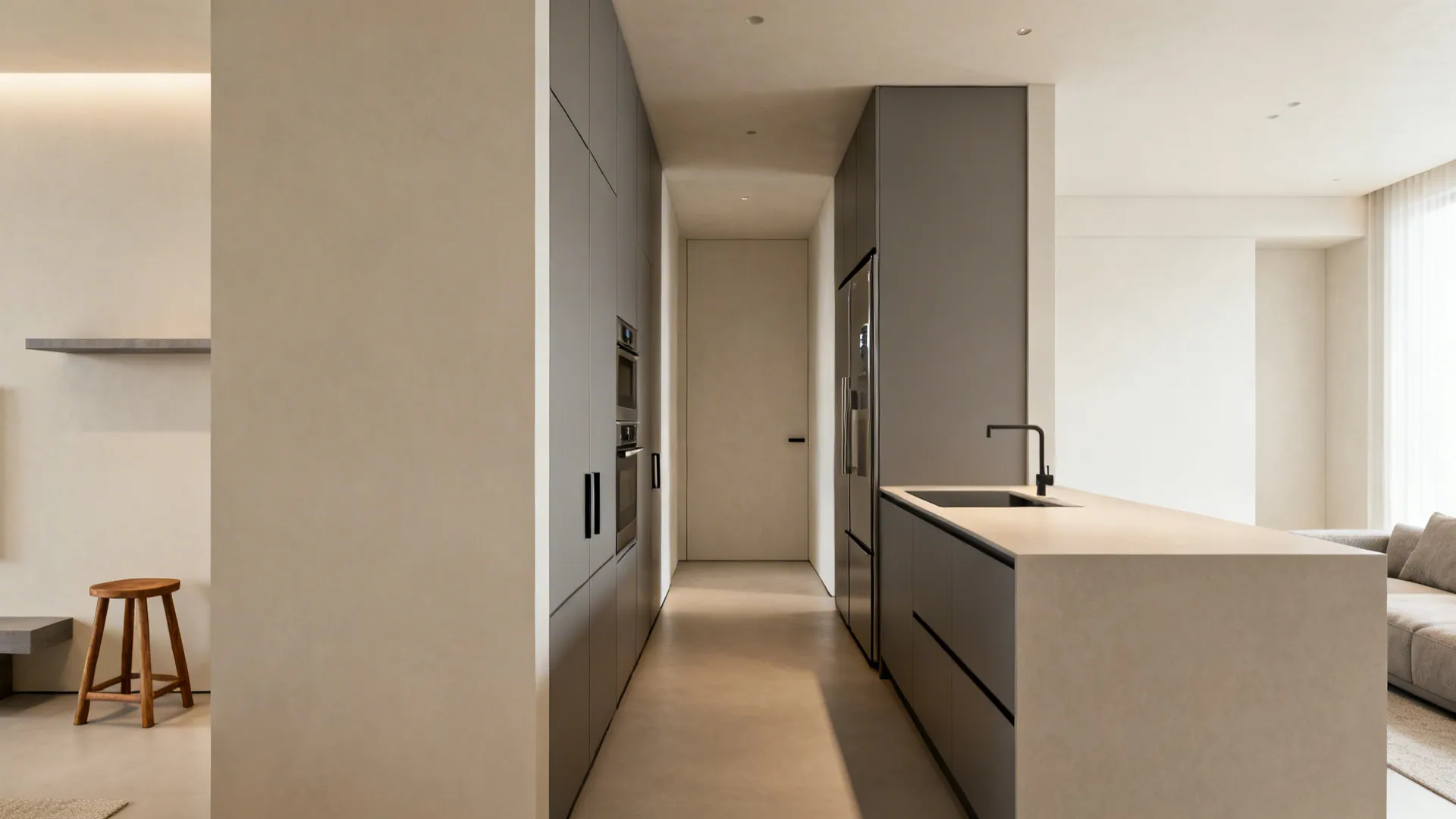 Minimalist Storage That Disappears