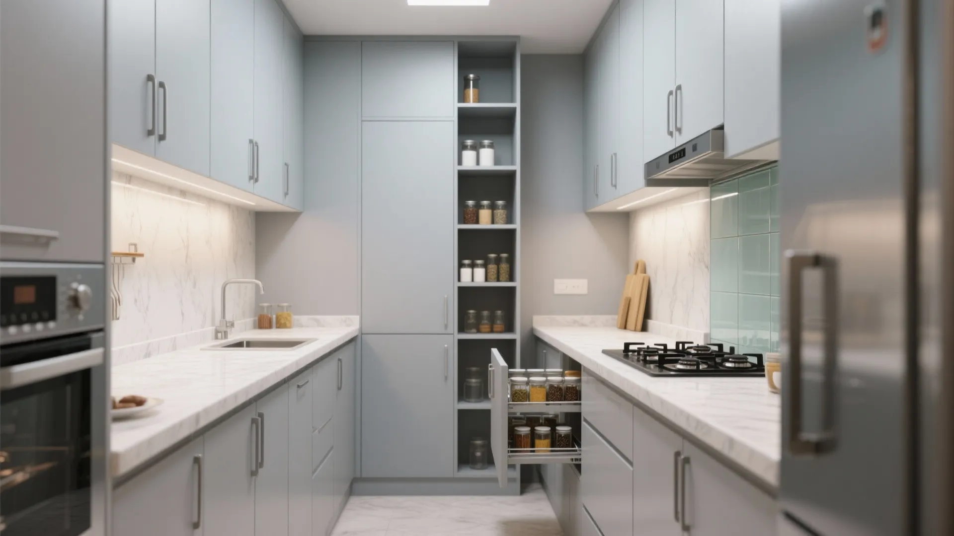 Minimalist Kitchen Storage