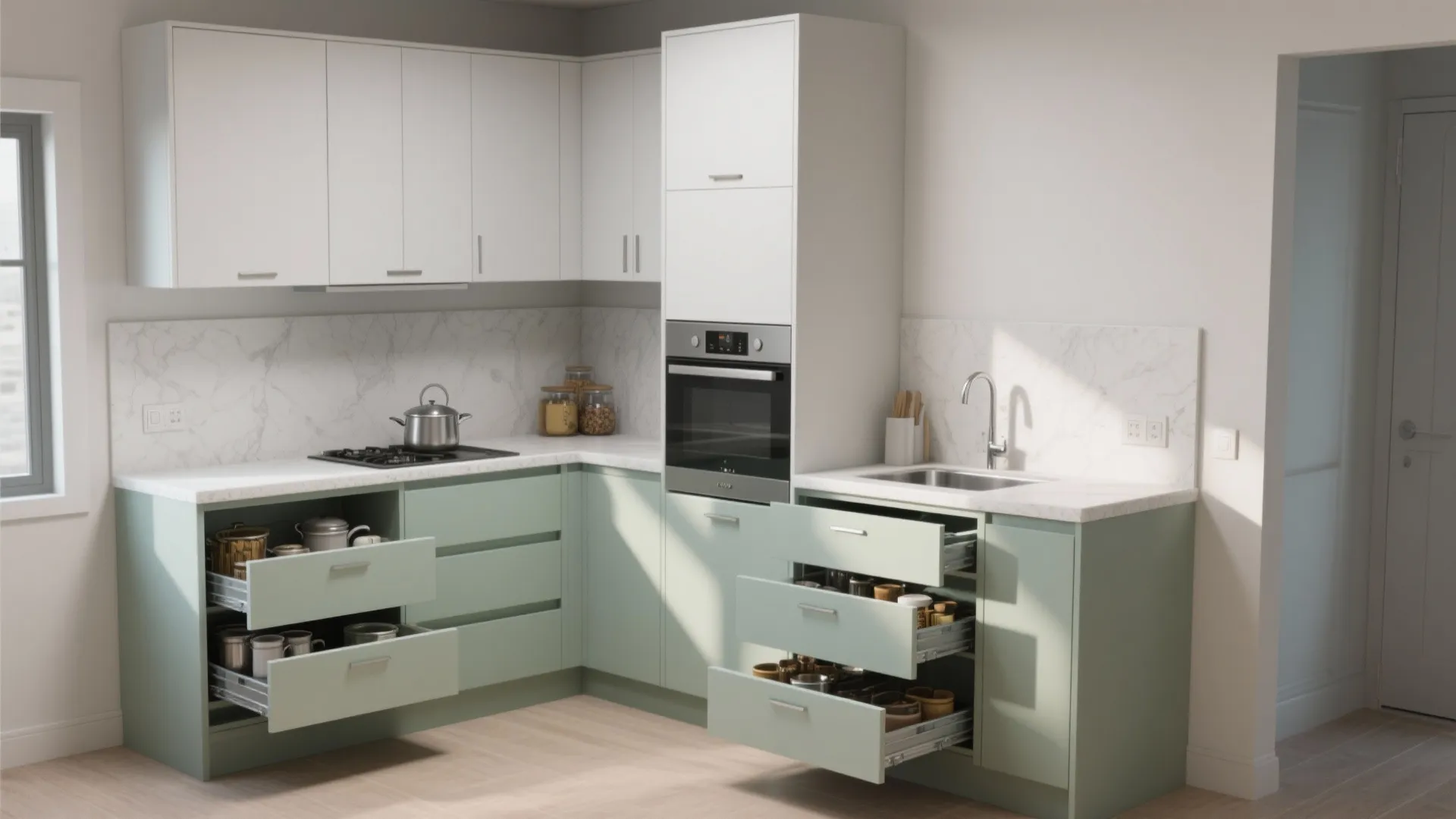 Minimalist Kitchen Storage That Works