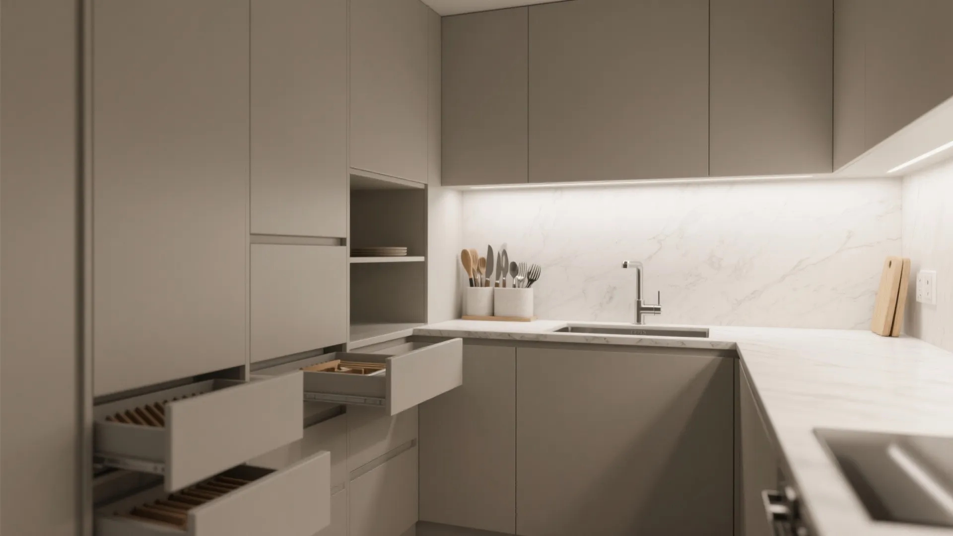 Minimalist storage that breathes