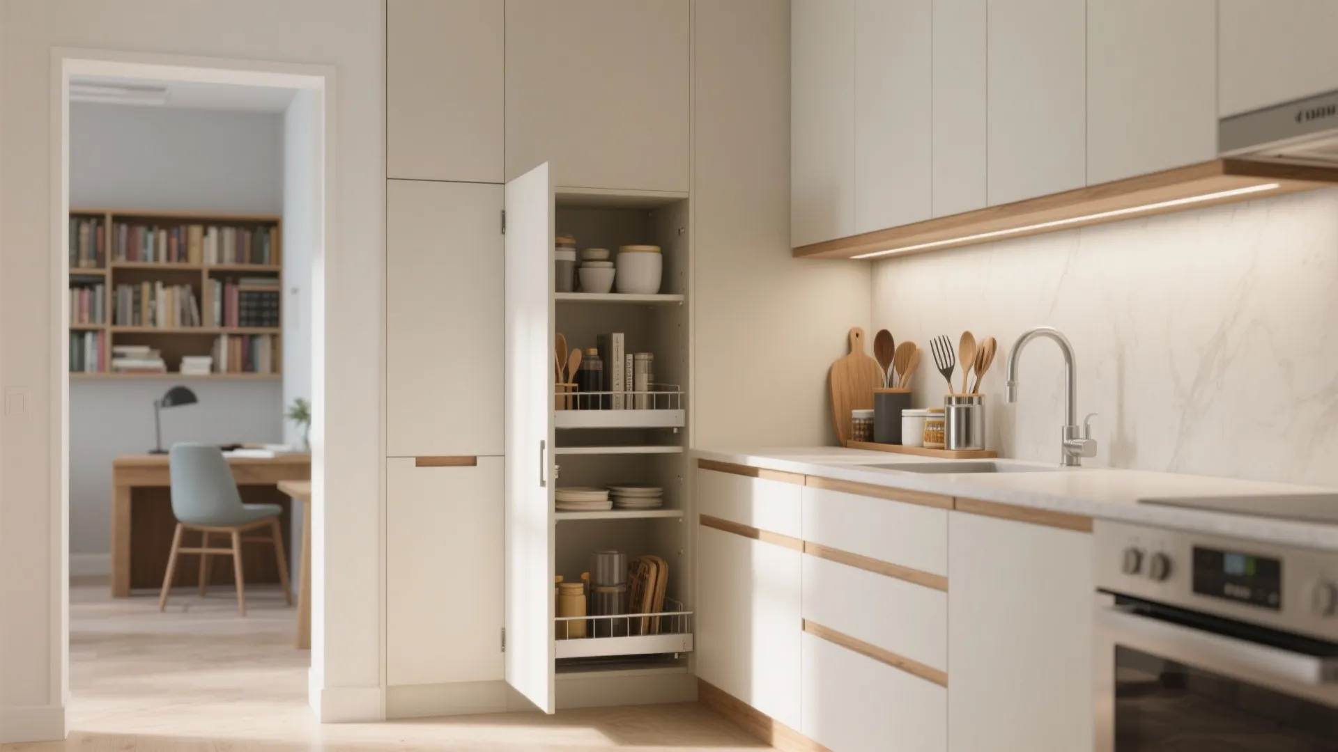 Minimalist Kitchen Storage