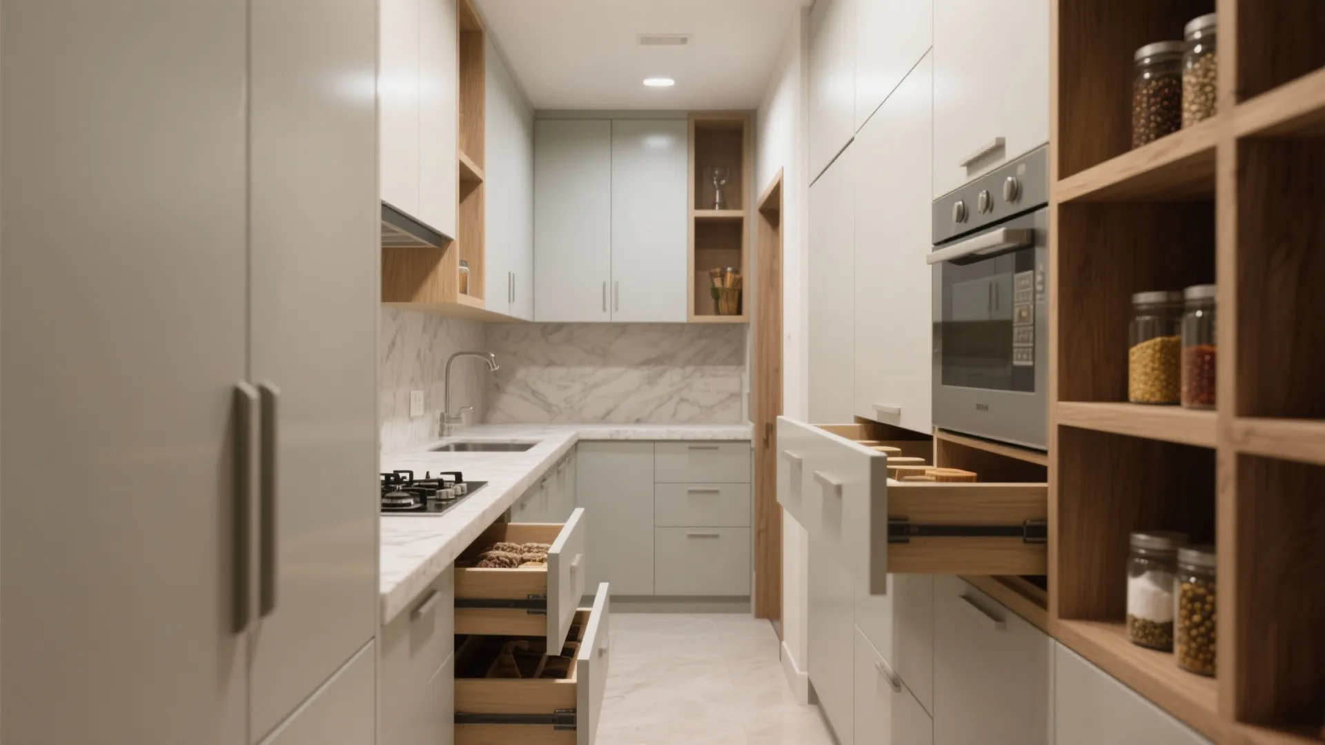 Minimalist Kitchen Storage