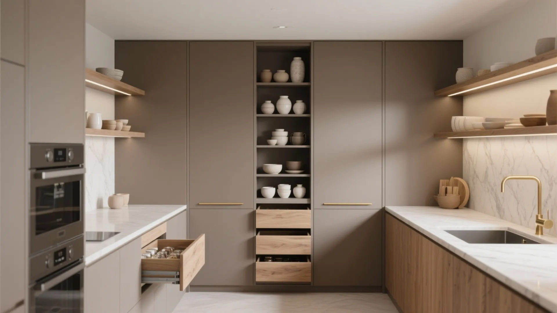 Minimalist Kitchen Storage