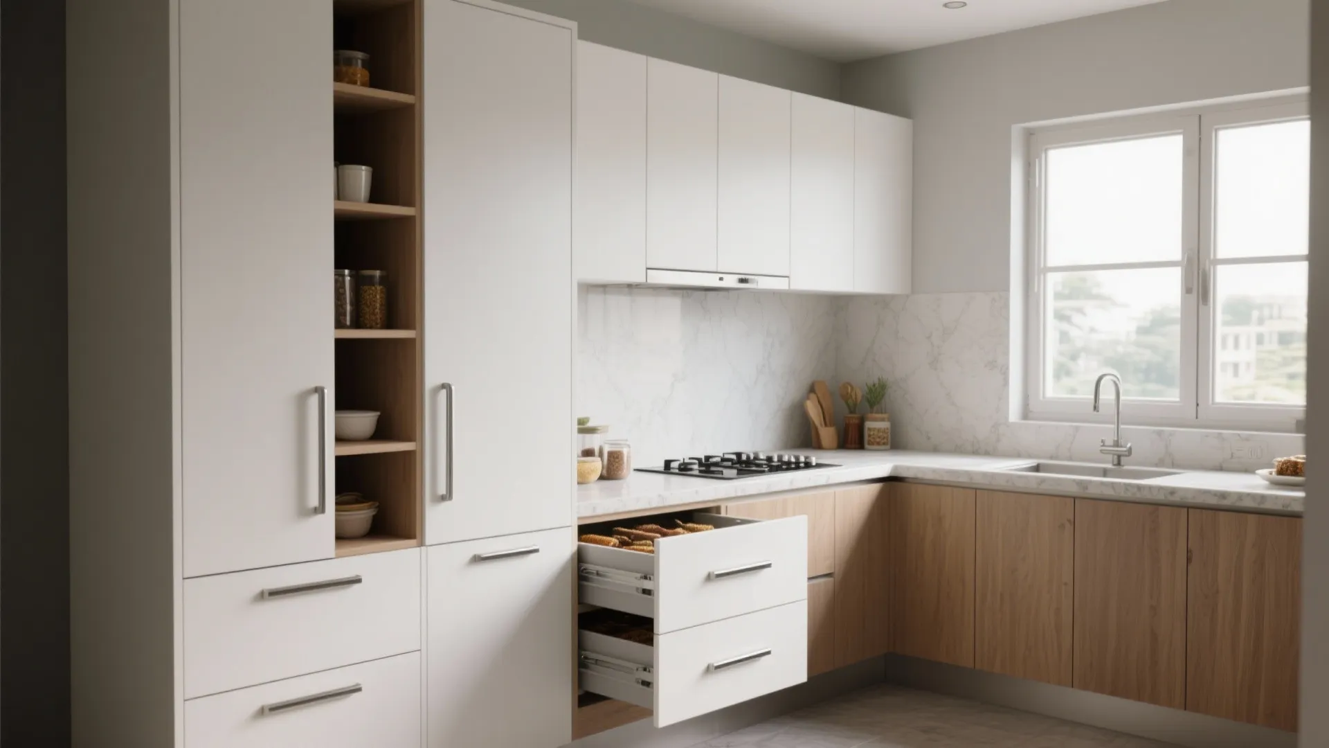 Minimalist Kitchen Storage That Stays Practical
