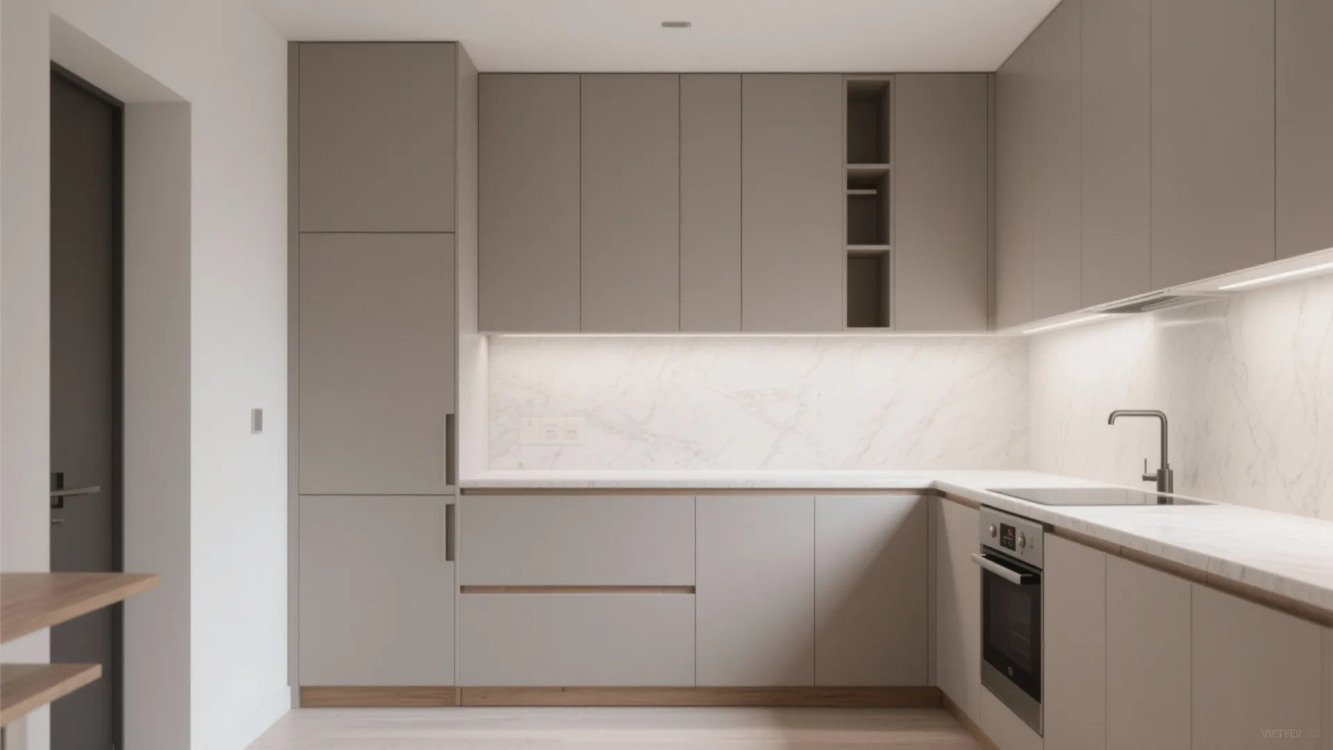 Minimalist Kitchen Storage for Clarity