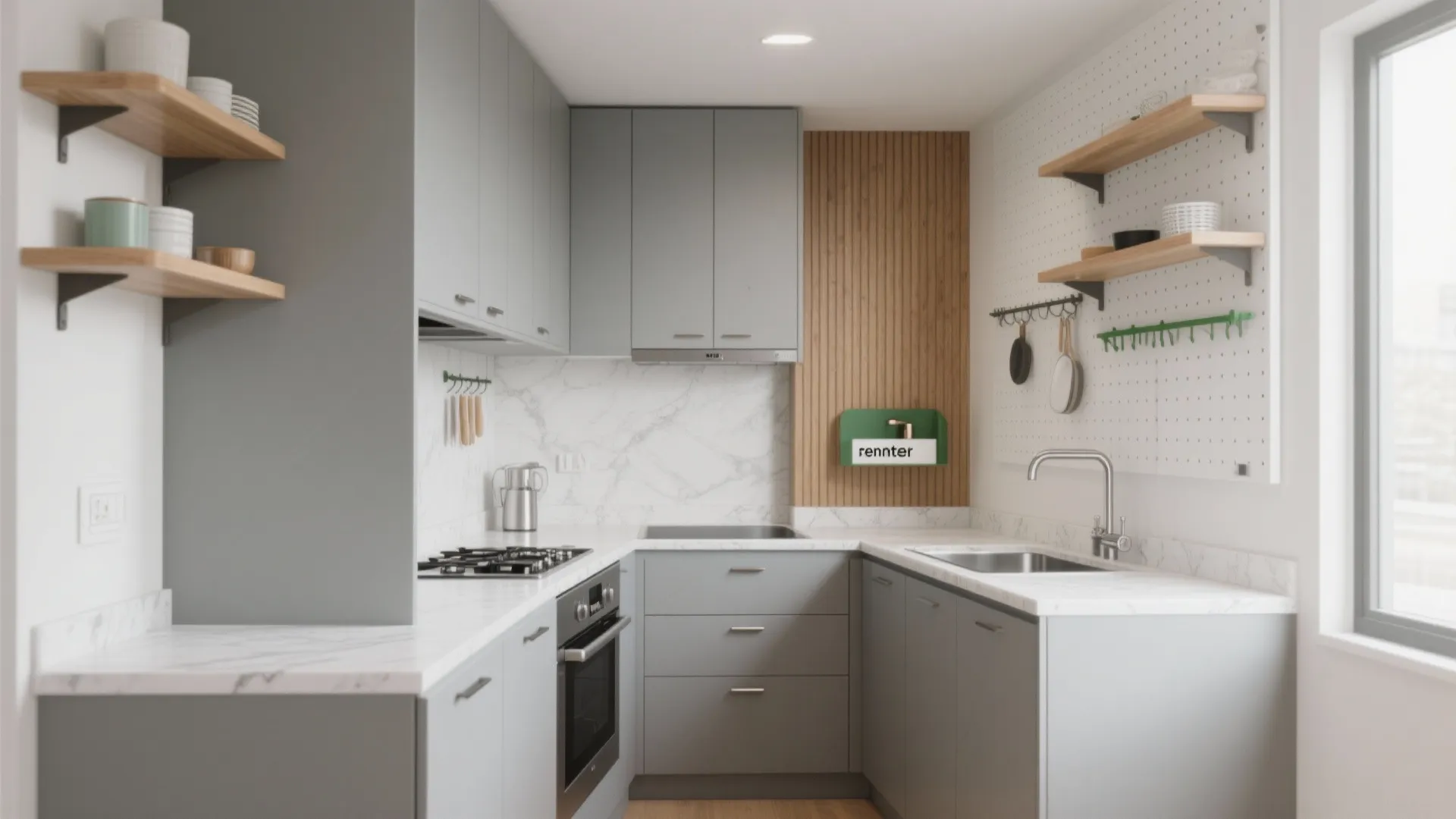 Minimalist Kitchen Storage