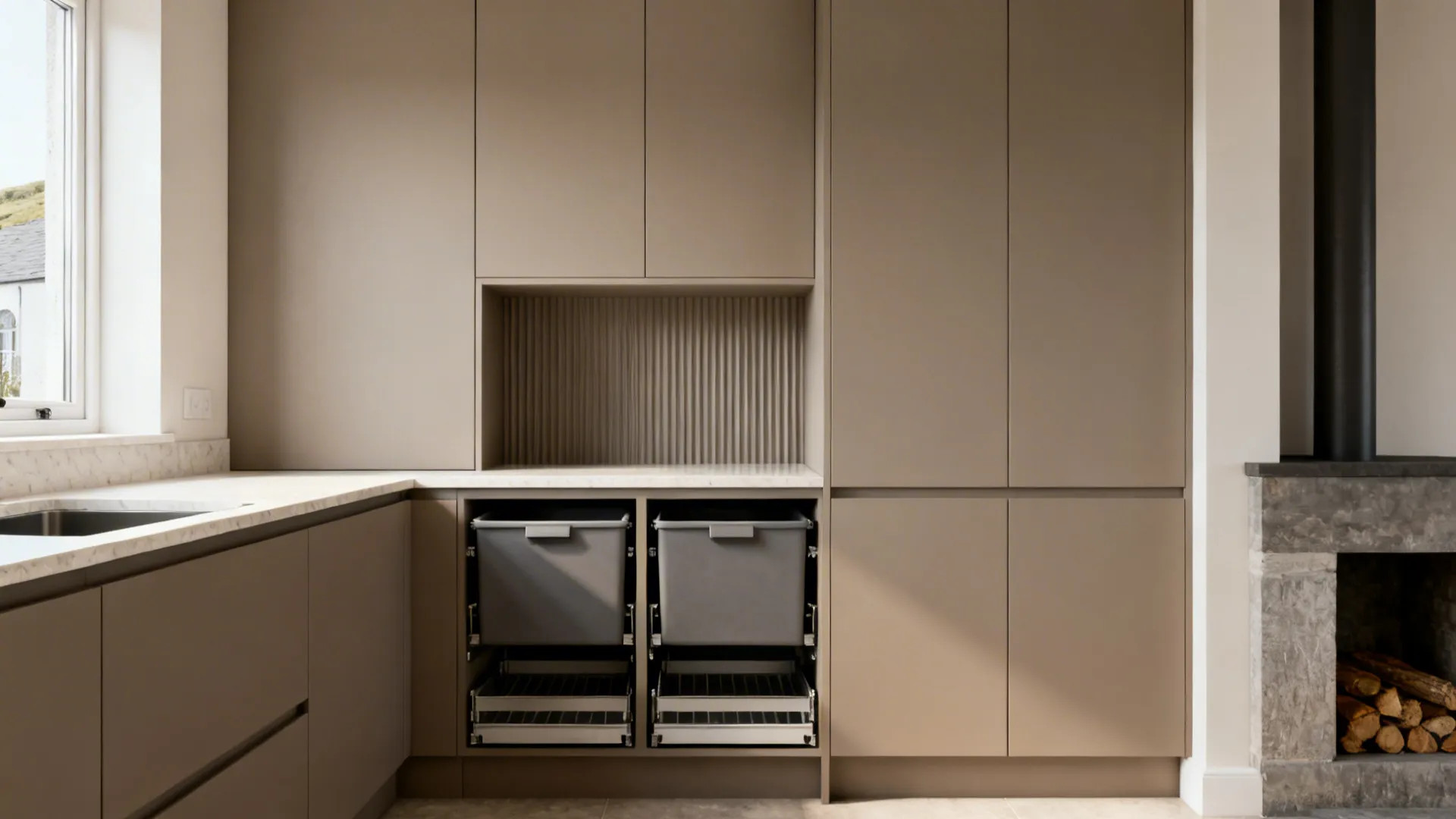 Minimalist storage that works (and hides)