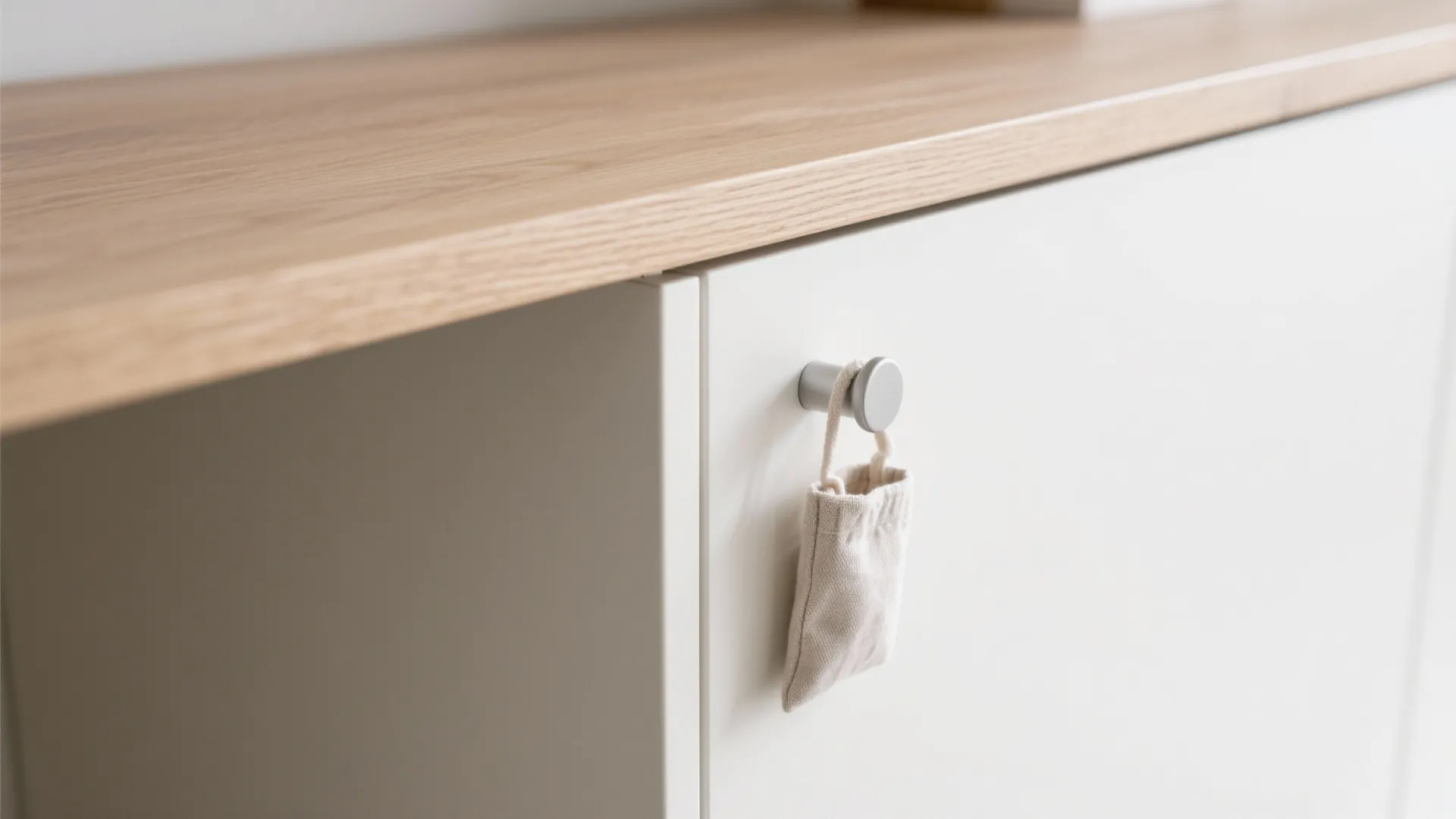 Minimalist storage with visual breathing room