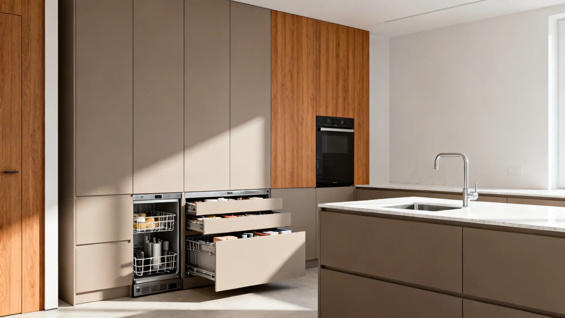 Minimalist modular storage that works hard