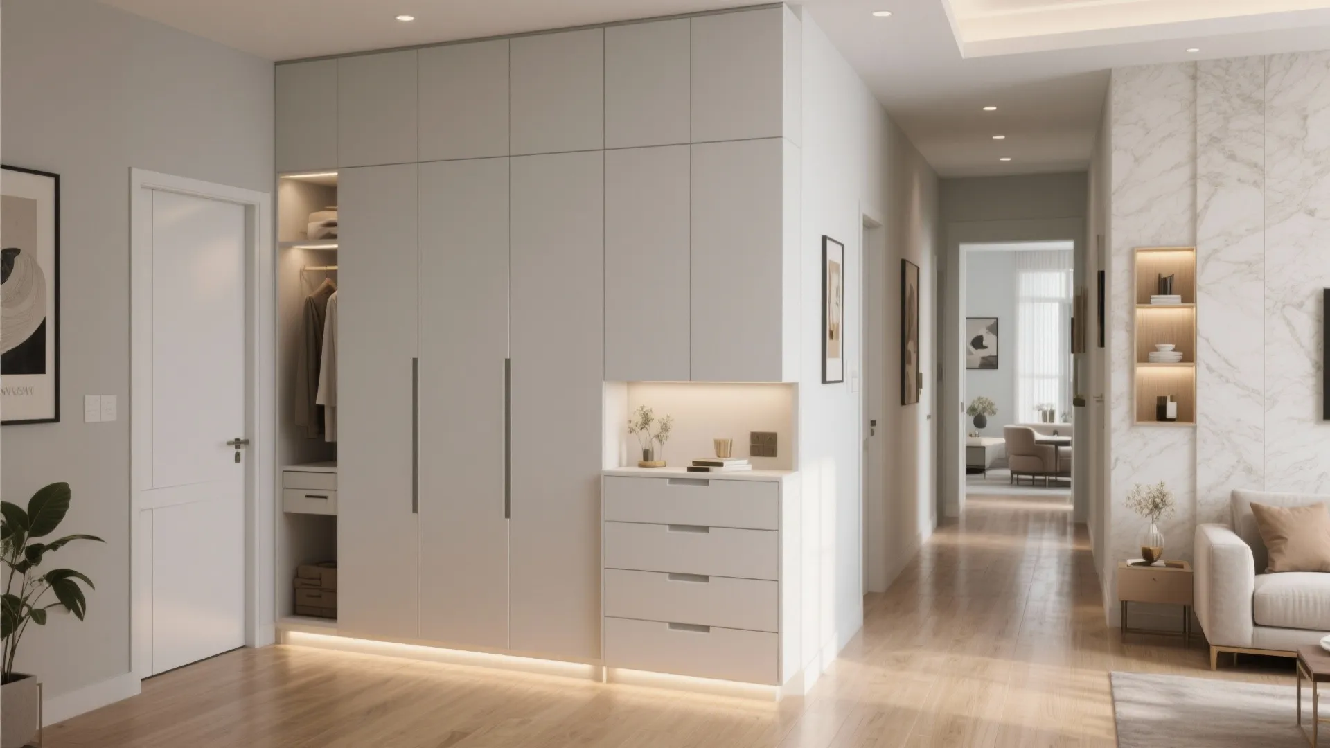 Minimalist storage that works for Mumbai life