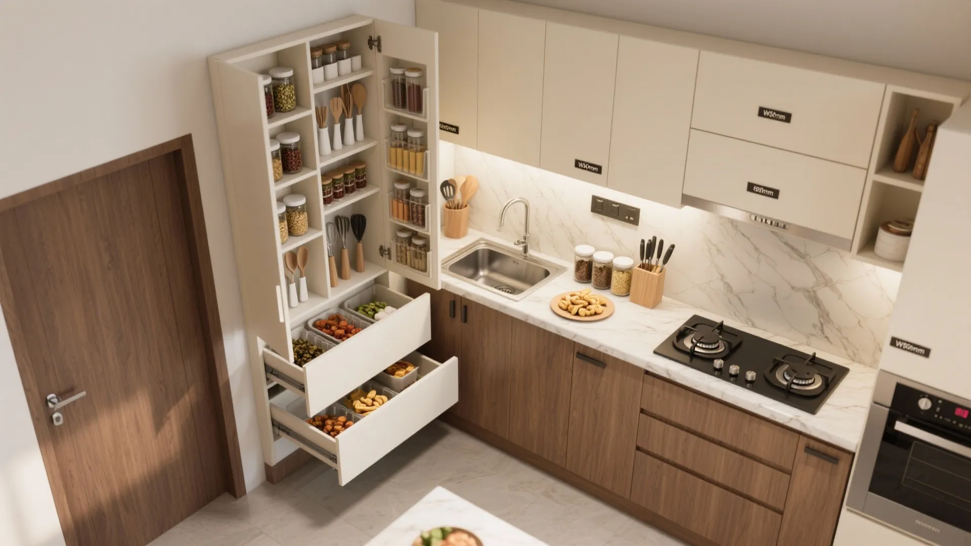 Minimalist Kitchen Storage That Works