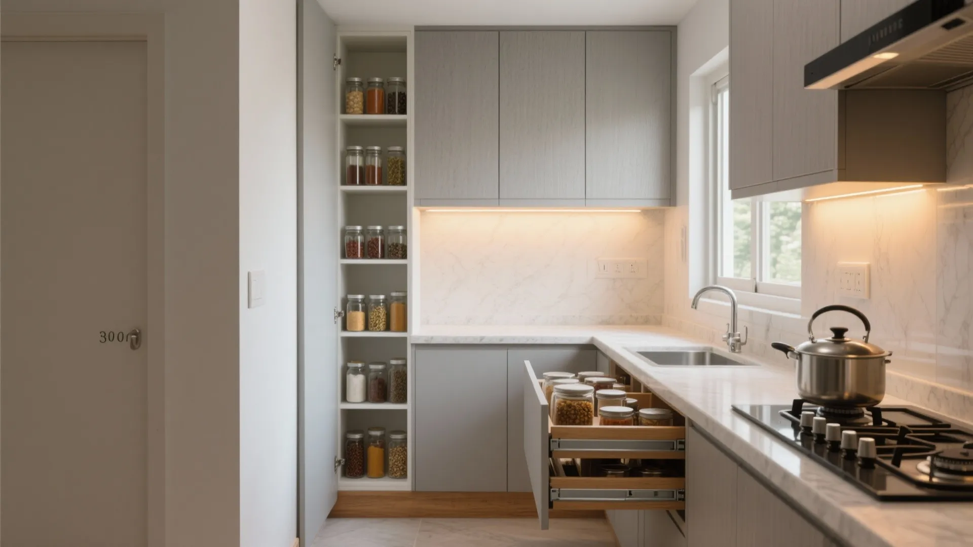 Minimal Kitchen Storage That Works
