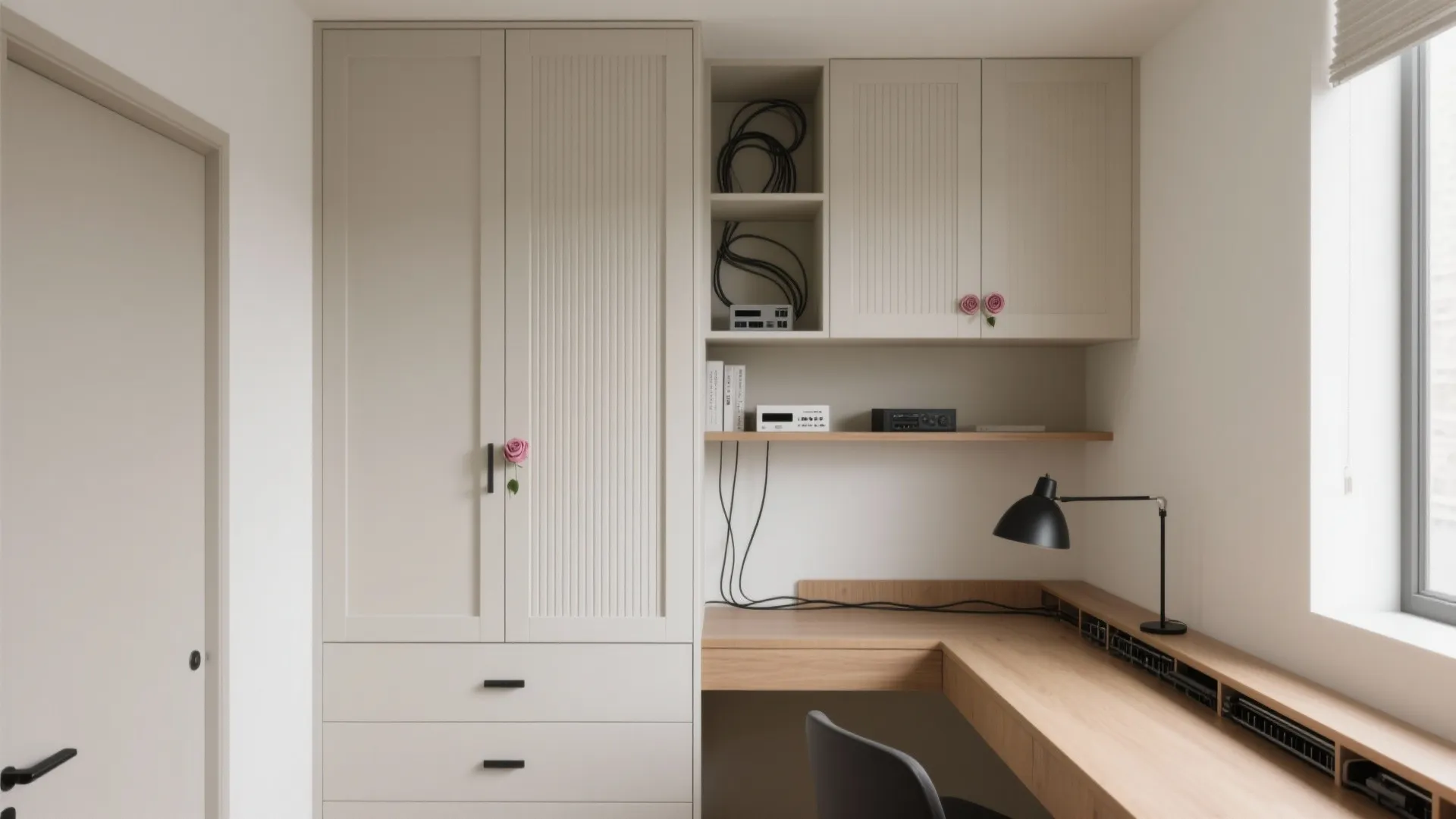 Minimalist Storage that Hides Visual Noise