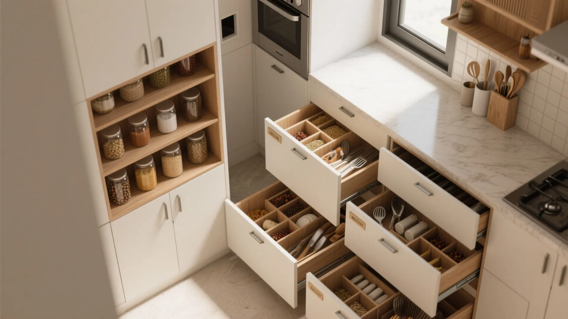 Minimalist Kitchen Storage That Actually Works