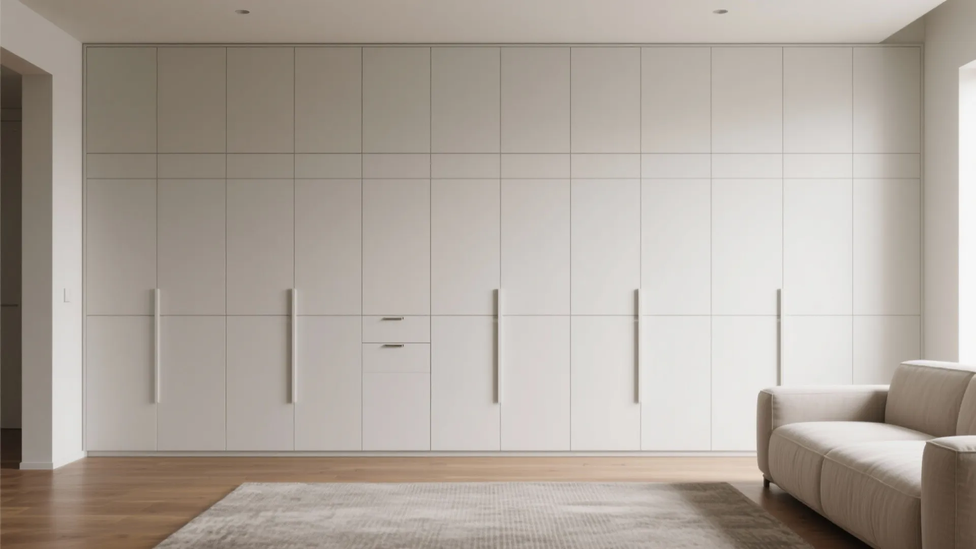 Idea 1: Minimalist storage that disappears