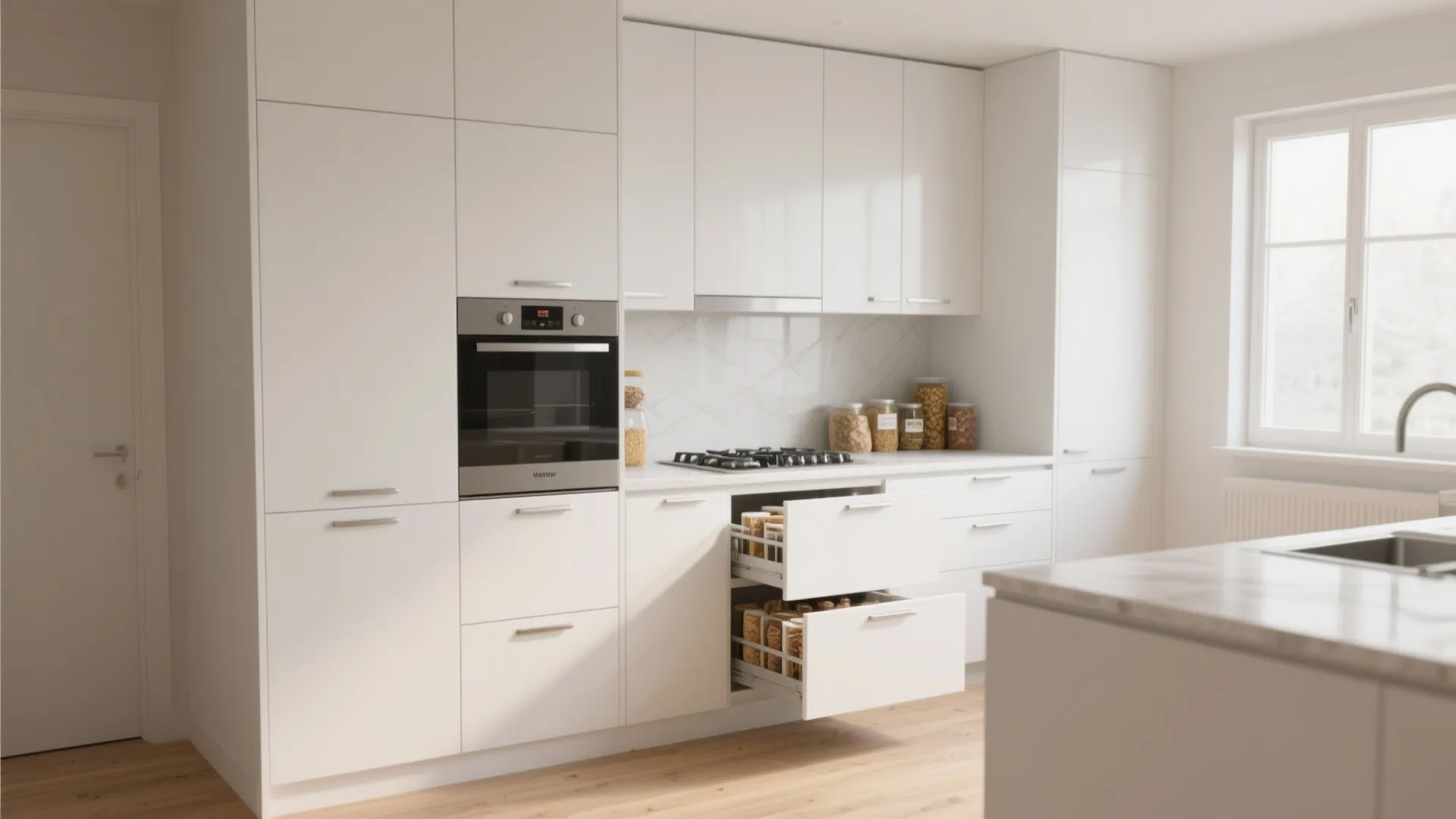 Minimalist storage that hides the mess