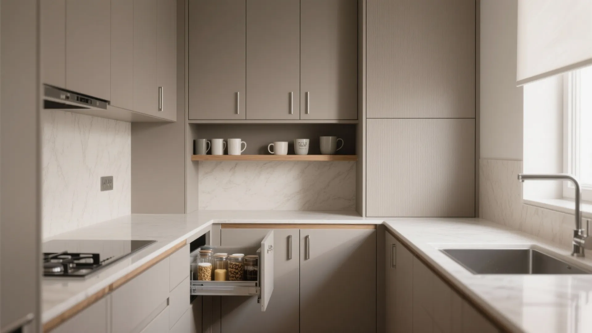 Minimalist Kitchen Storage That Actually Fits Real Life
