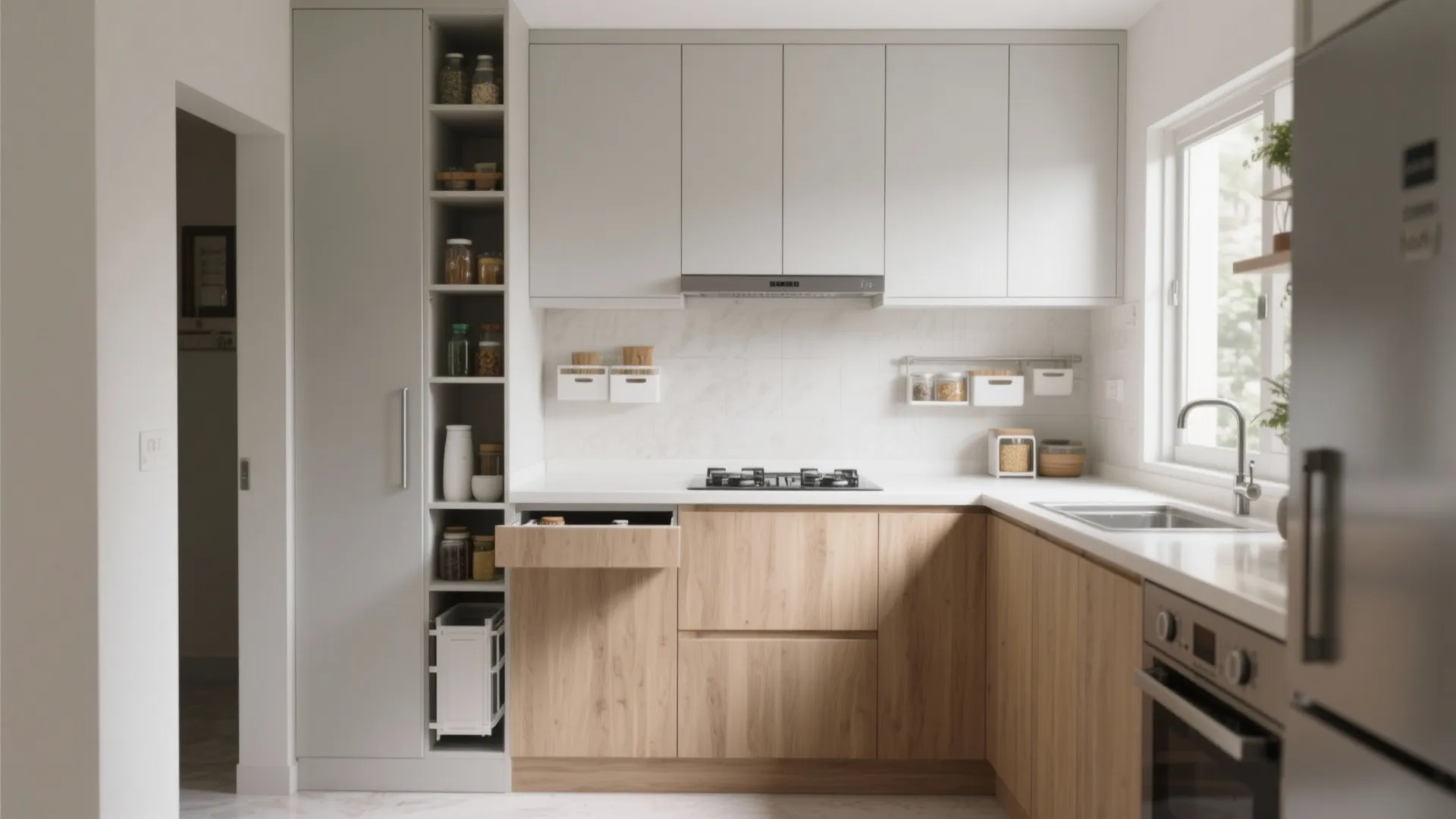 Minimalist Kitchen Storage that Actually Works