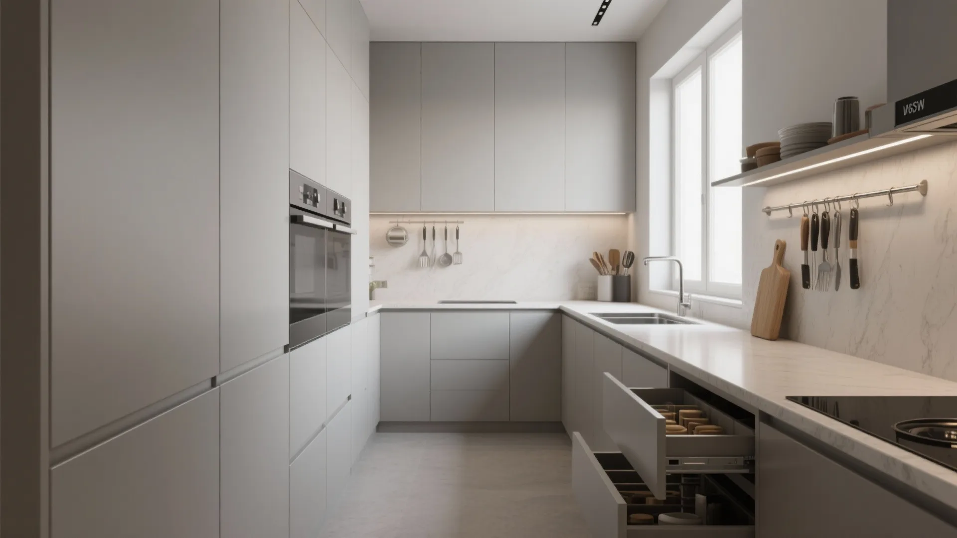 Minimalist Kitchen Storage That Works