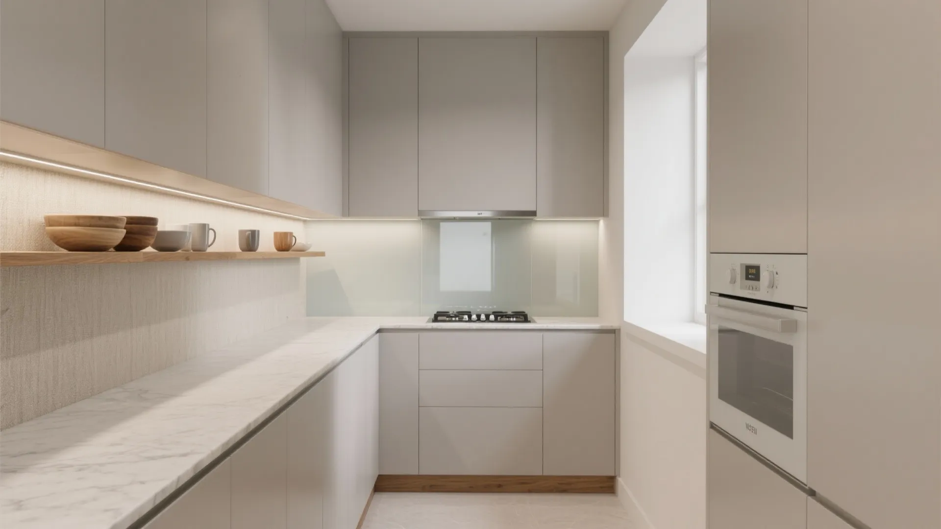 Minimalist Kitchen Storage That Feels Bigger