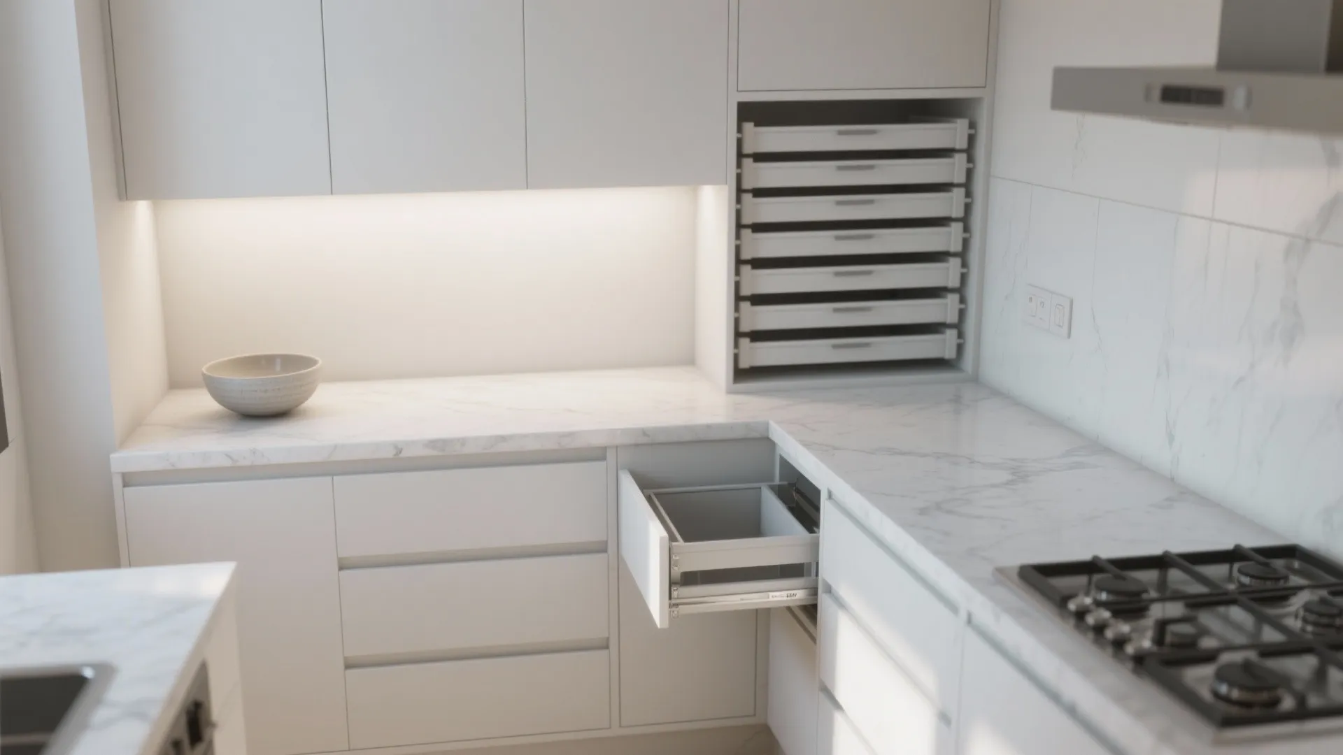 Minimalist Kitchen Storage