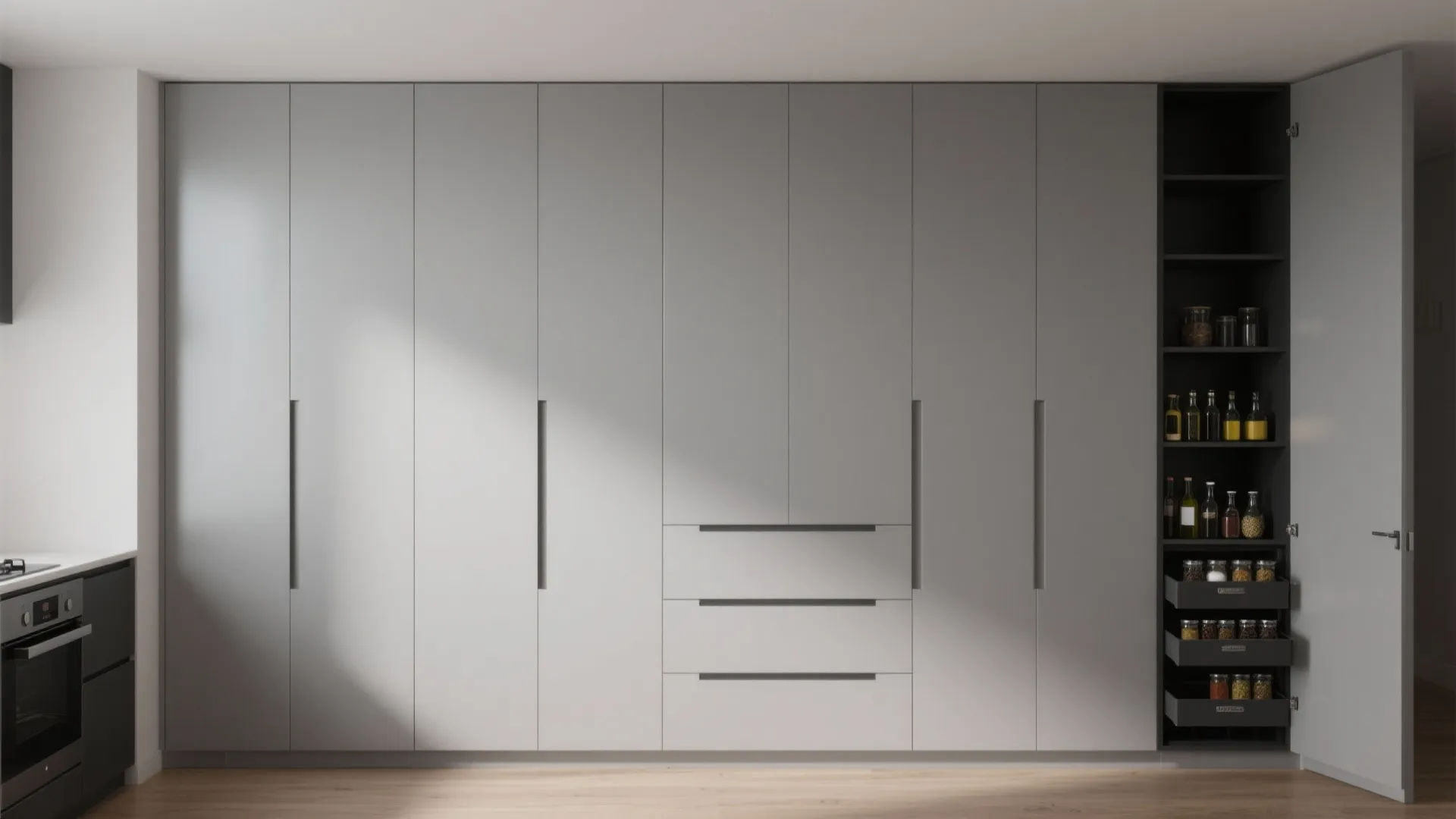 Minimalist Kitchen Storage
