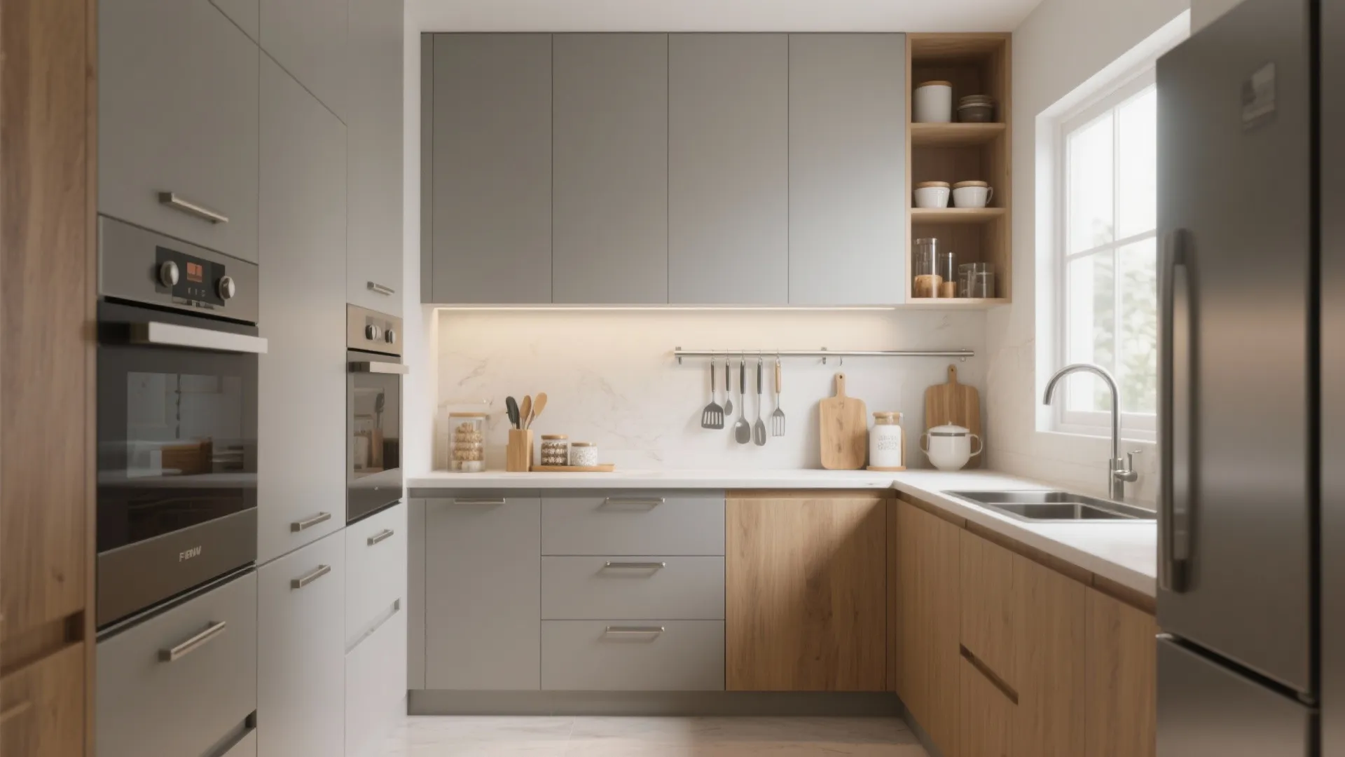 Minimalist Kitchen Storage