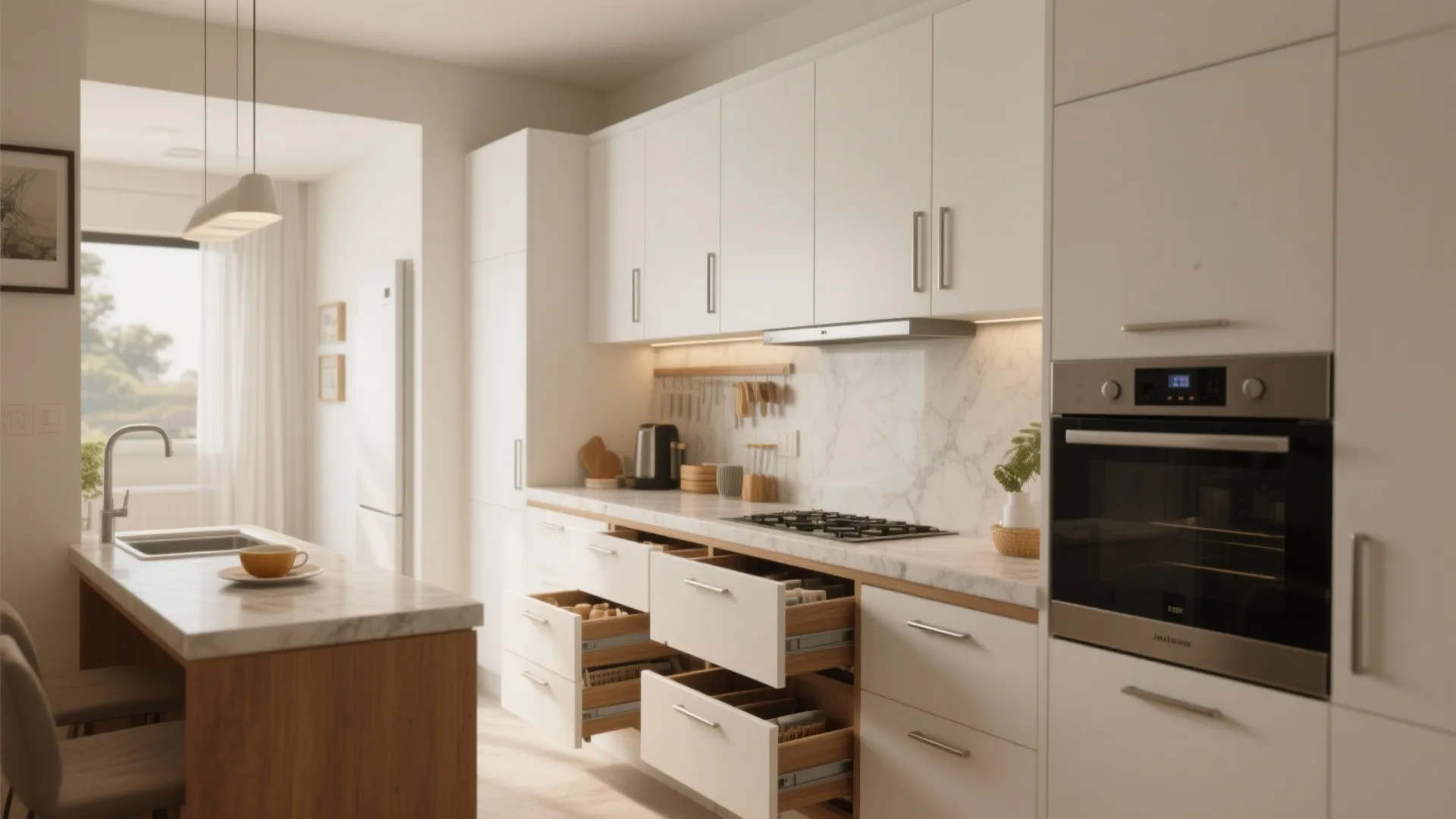 Minimalist Kitchen Storage