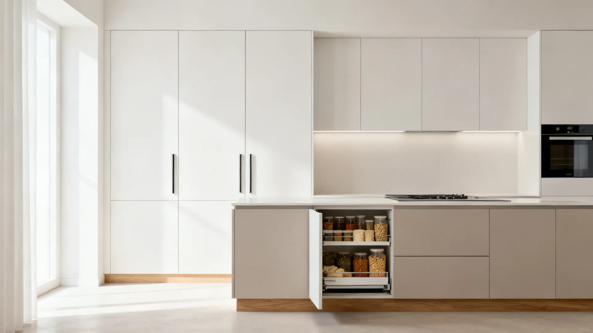 Minimalist Storage That Hides the Mess