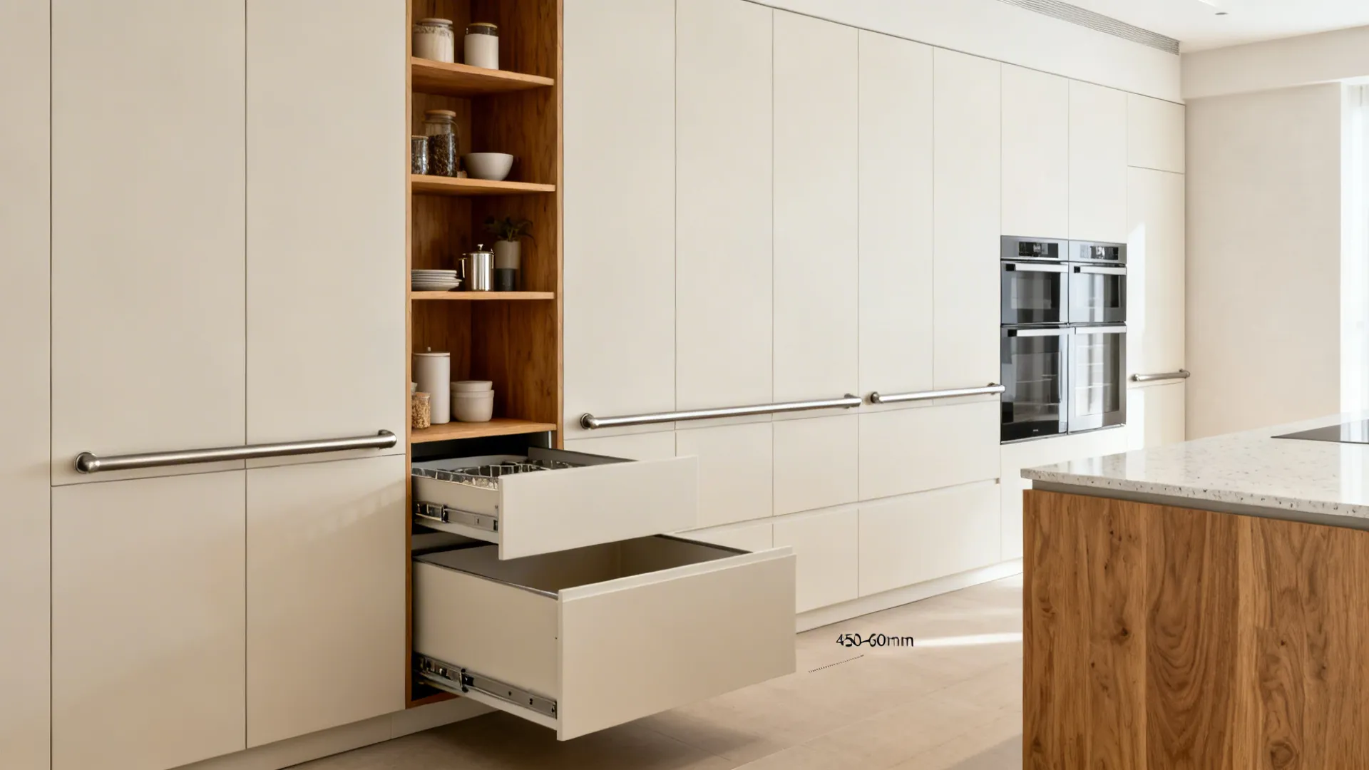 Minimalist Kitchen Storage That Breathes
